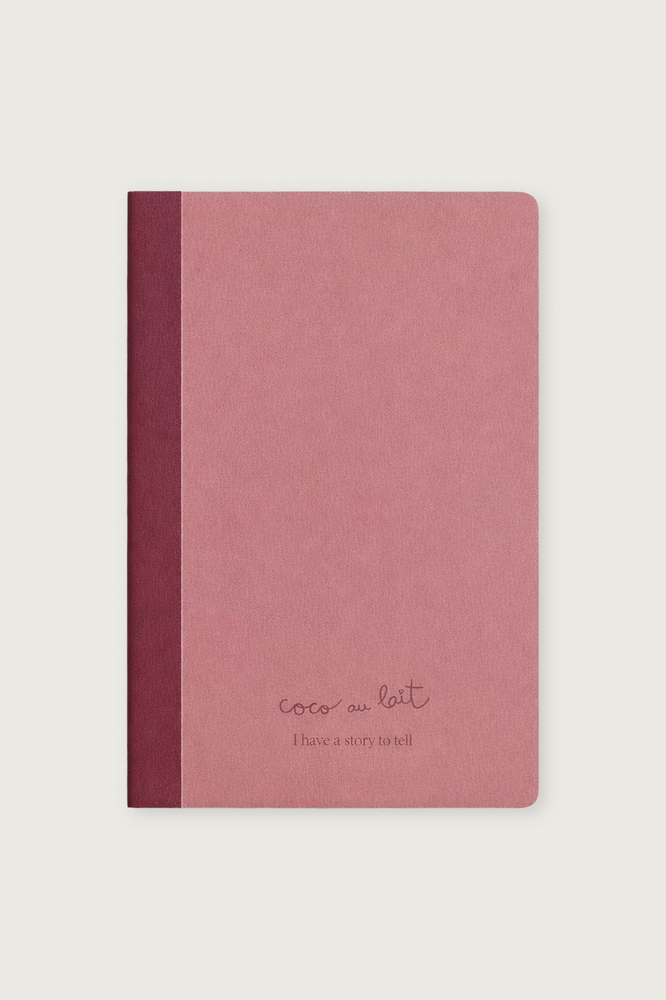 CUADERNO CHICO ROSA EMPOLVADO