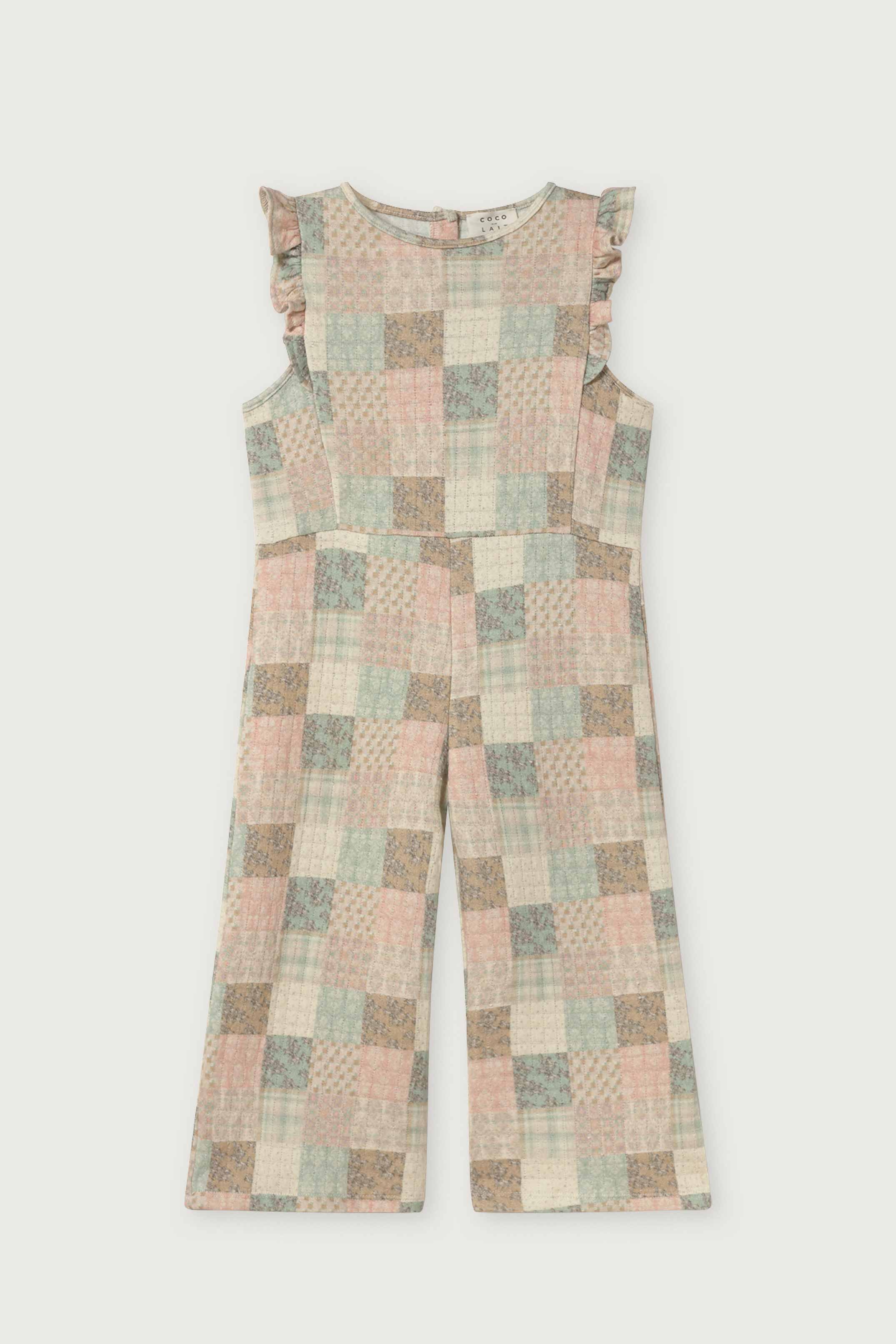 JUMPSUIT NIÑA PATCHWORK