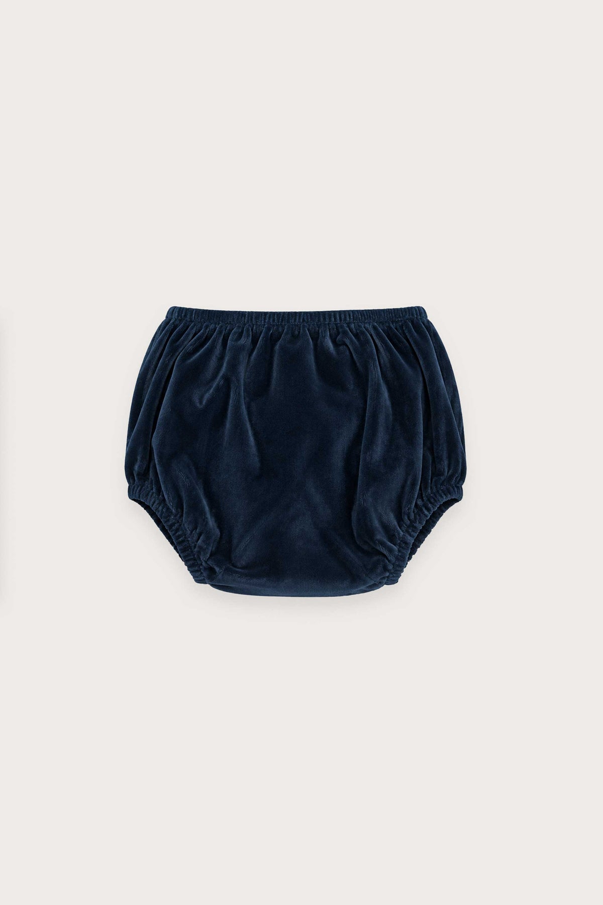 CULOTTE VELVET BEBÉ NAVY BLUE