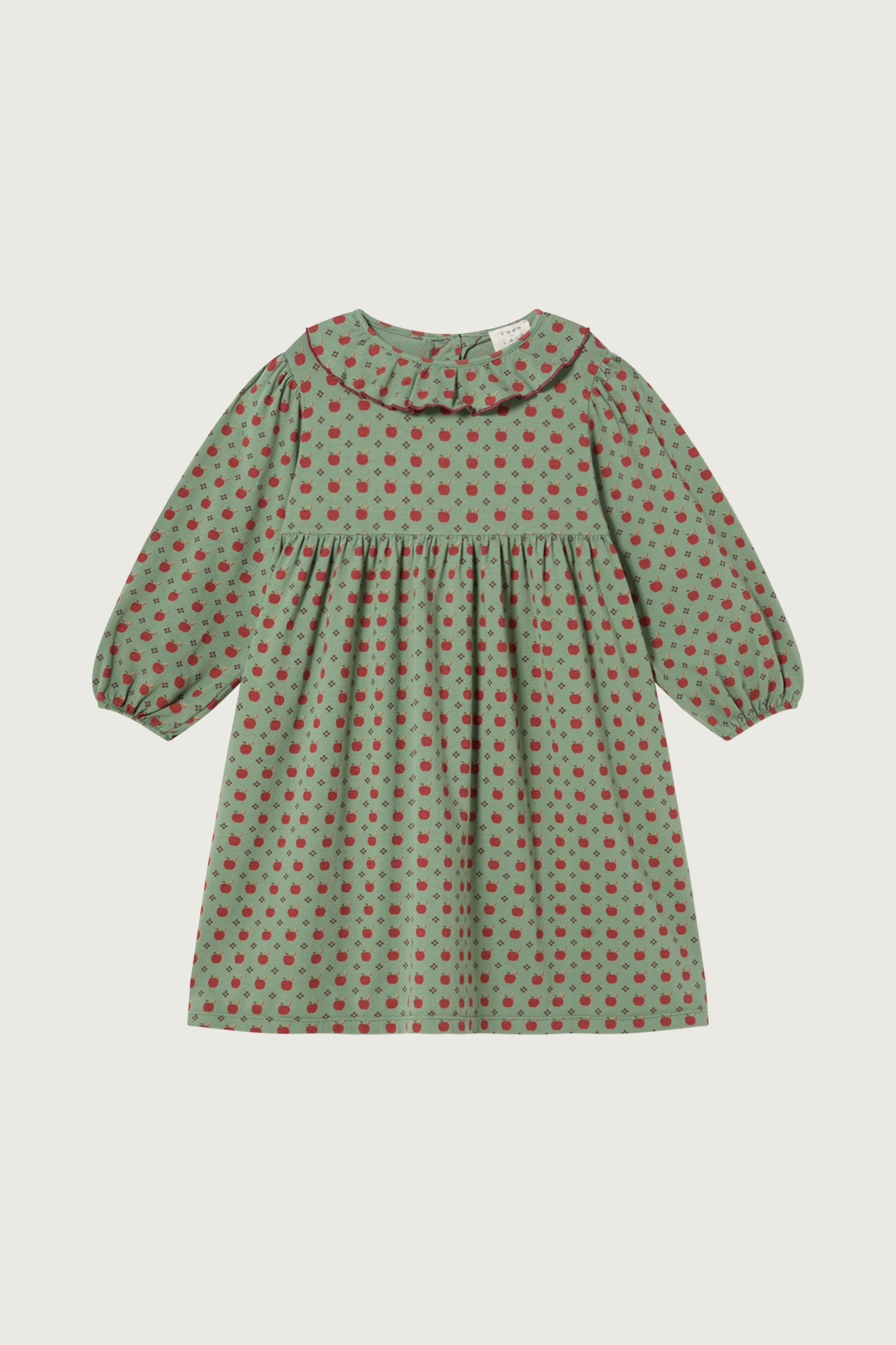 Coco Au Lait APPLES JERSEY DRESS Green Bay
