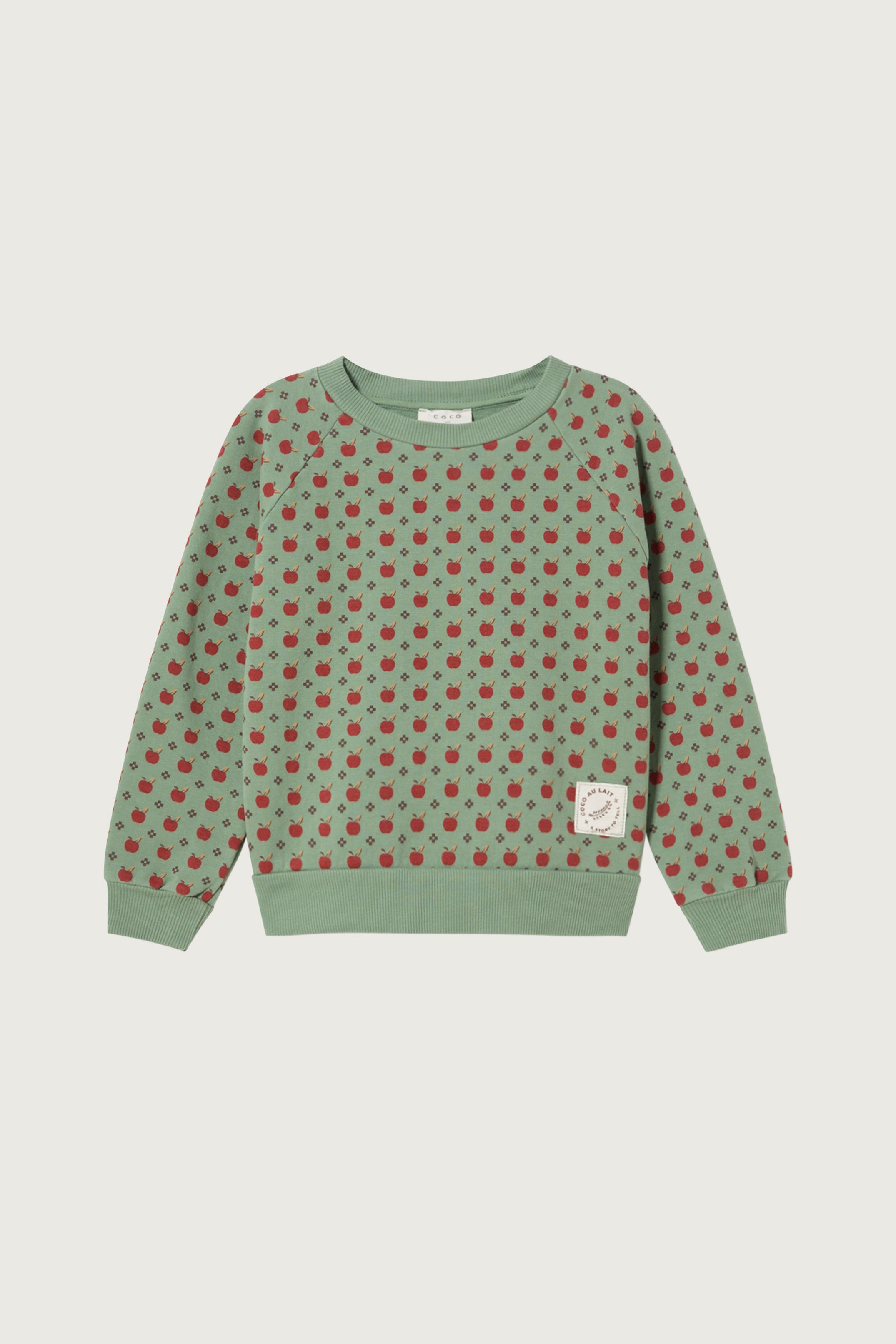 Coco Au Lait APPLES SWEATSHIRT Green Bay