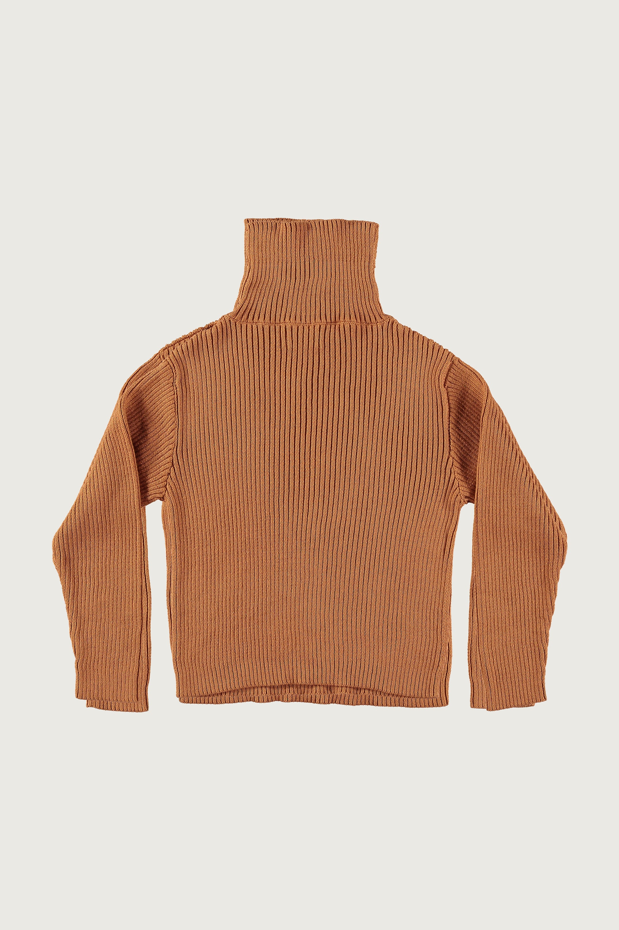 Coco Au Lait ARGAN OIL KNITTED TURTTLE NECK JUMPER Argan Oil