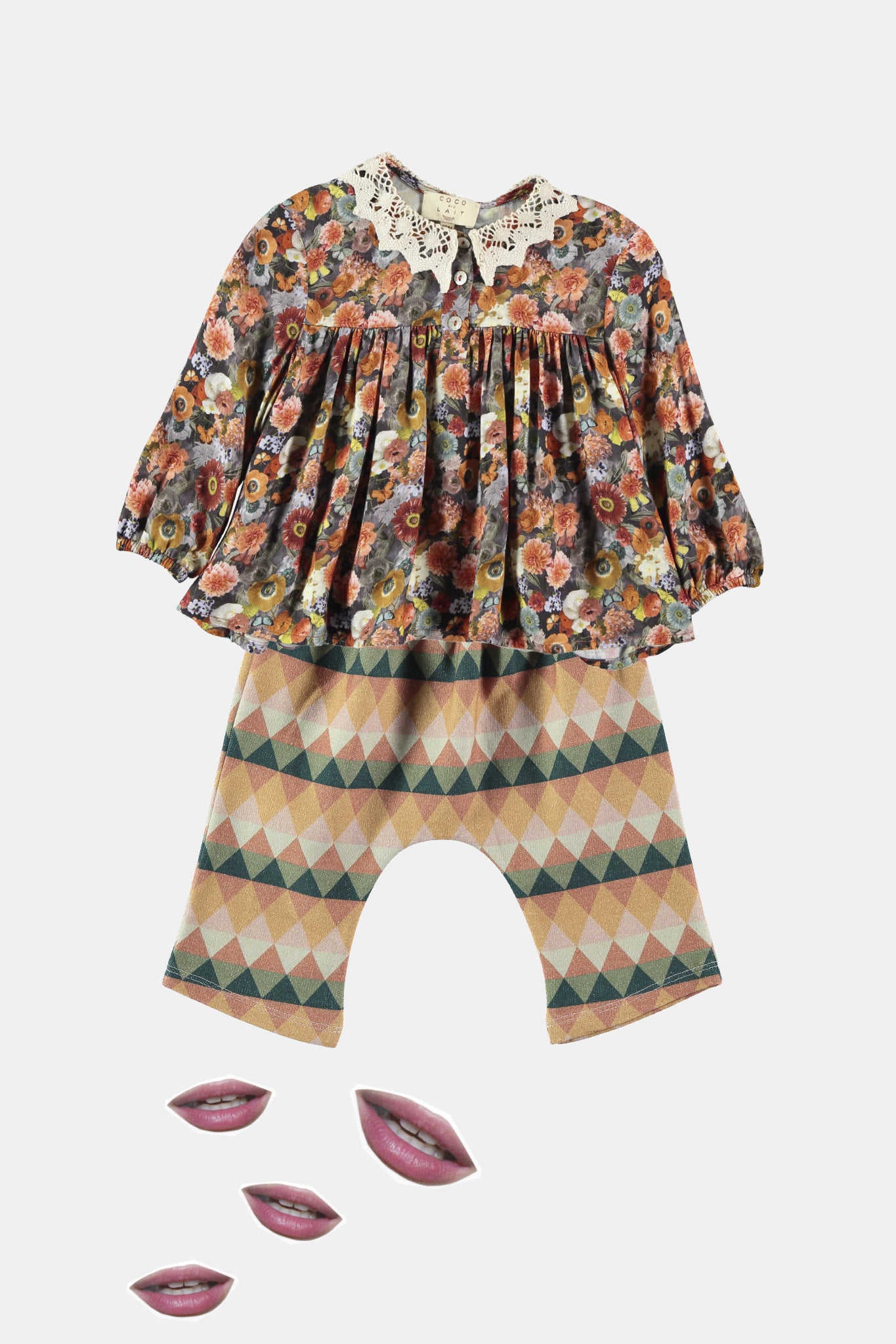 Coco Au Lait BABY GIRL LOOK  Multicolor