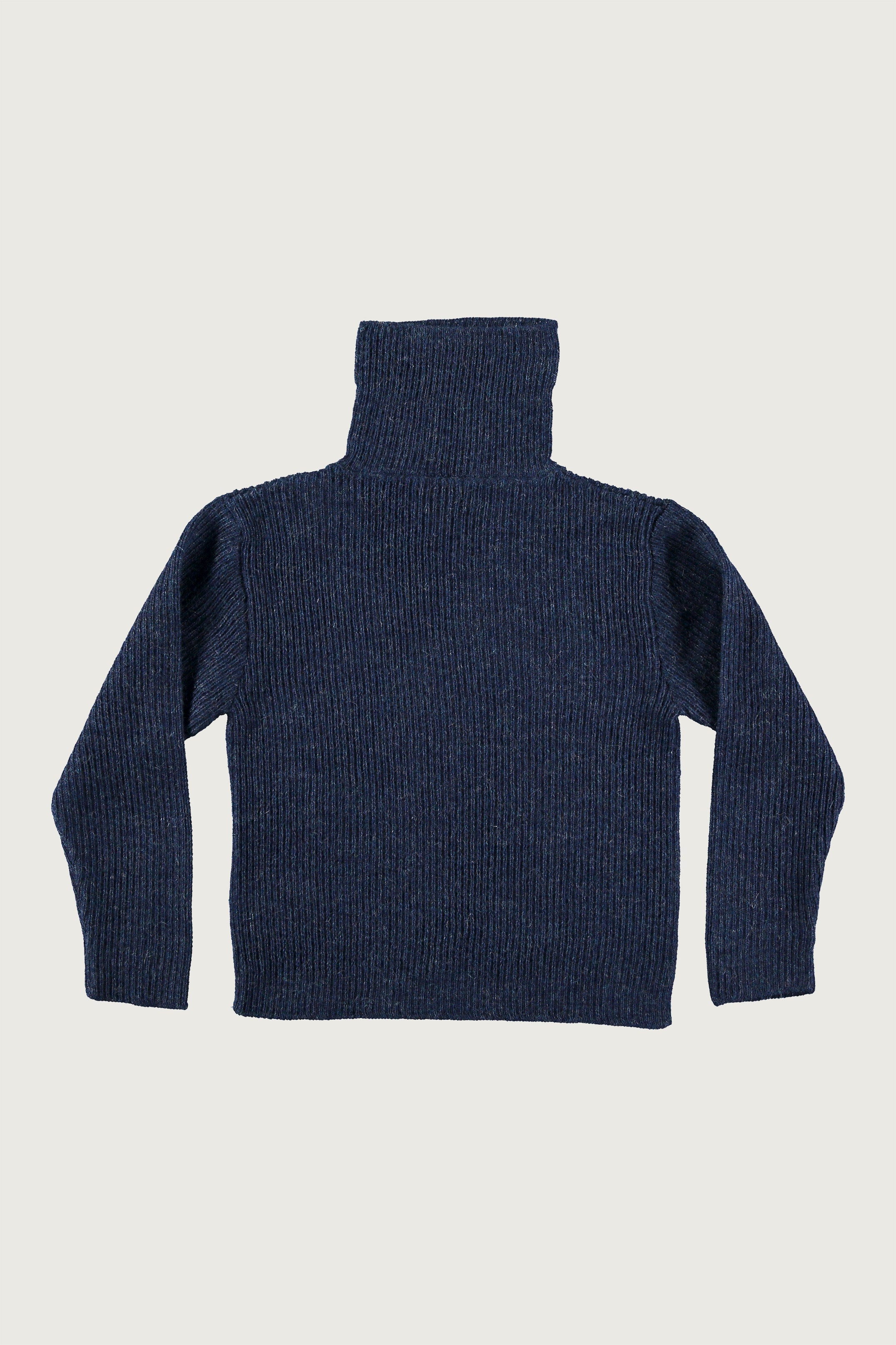 Coco Au Lait BLUE NIGHTS KNITTED TURTTLE NECK JUMPER Blue Nights