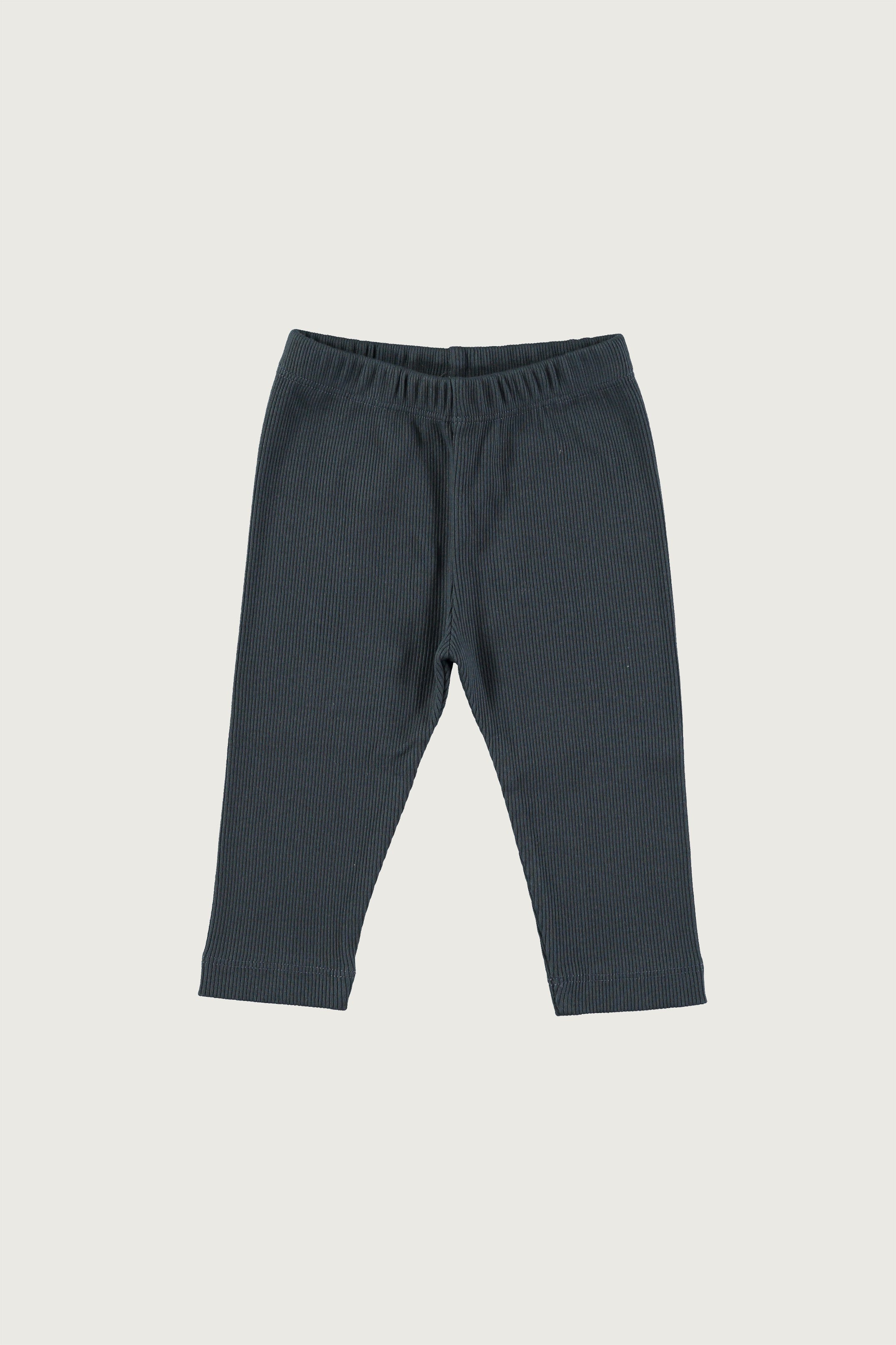 Coco Au Lait BLUE NIGHT RIBBED BABY LEGGINGS Blue Nights