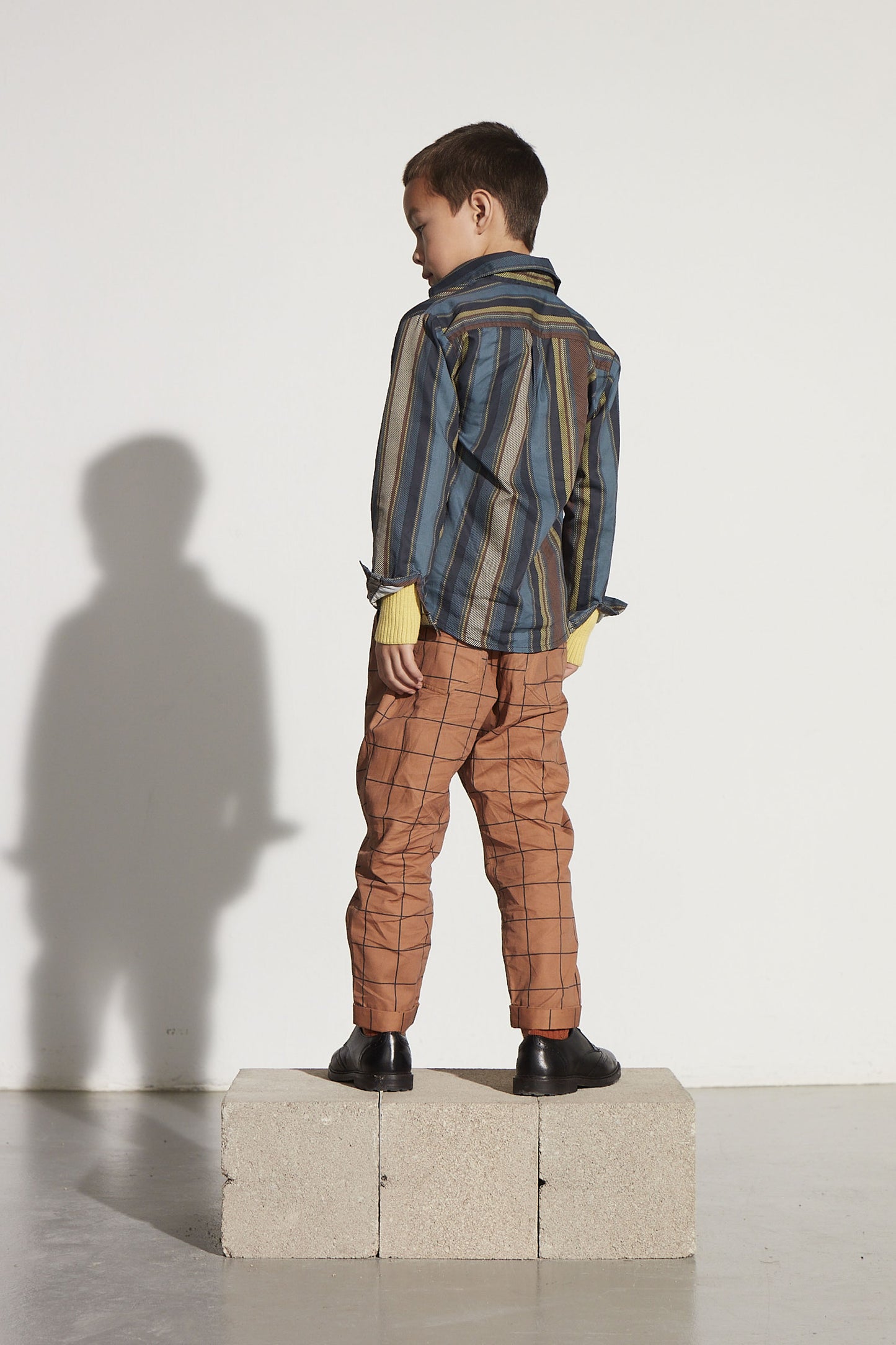 Coco Au Lait BROWN GRID TRACKSUIT Brown Grid