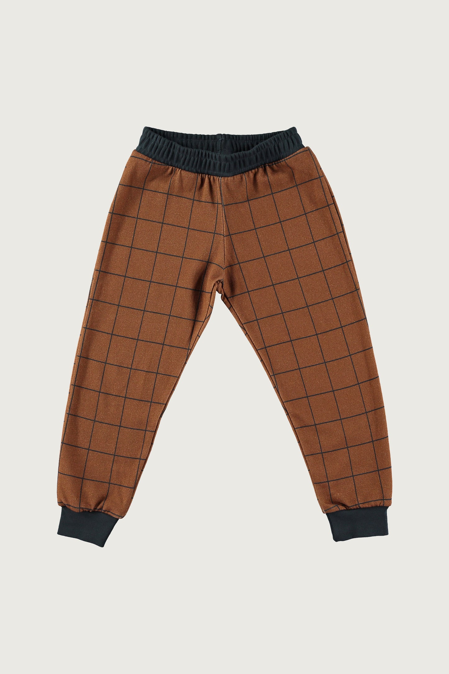 Coco Au Lait BROWN GRID TRACKSUIT Brown Grid