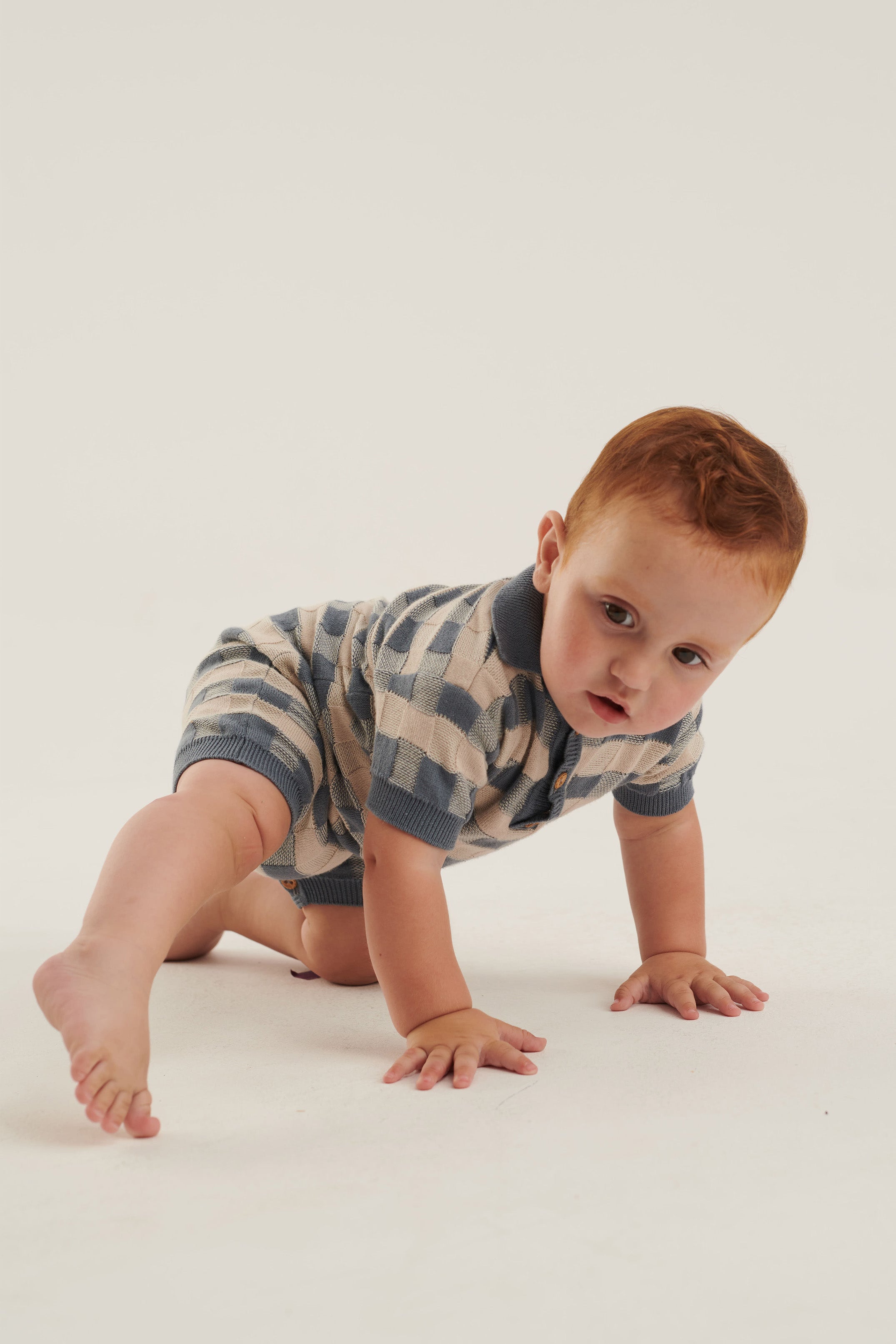 Coco Au Lait CHECKS KNIT BODY Citadel