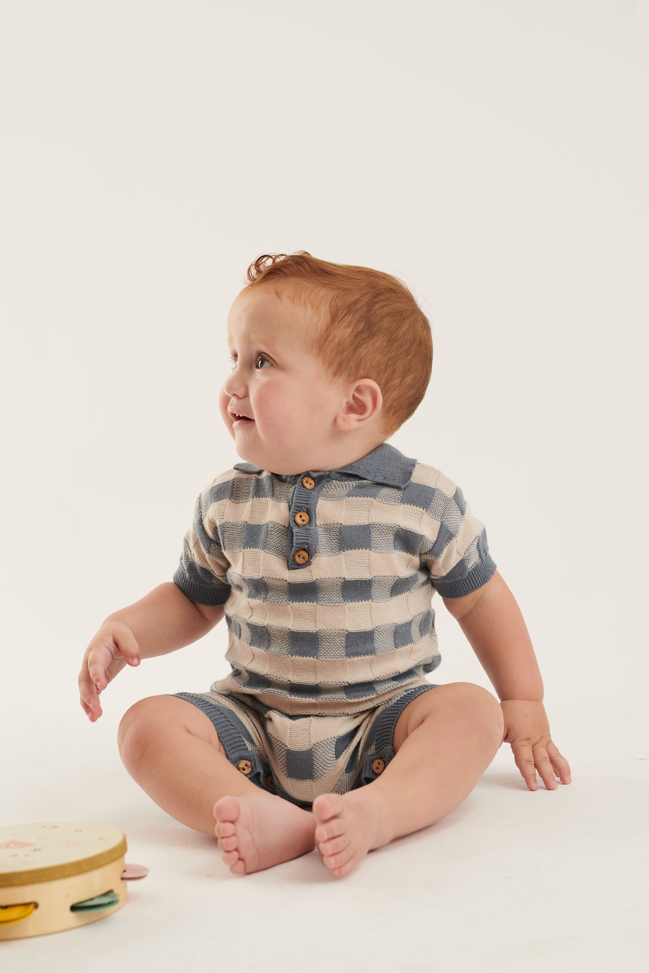 Coco Au Lait CHECKS KNIT BODY Citadel