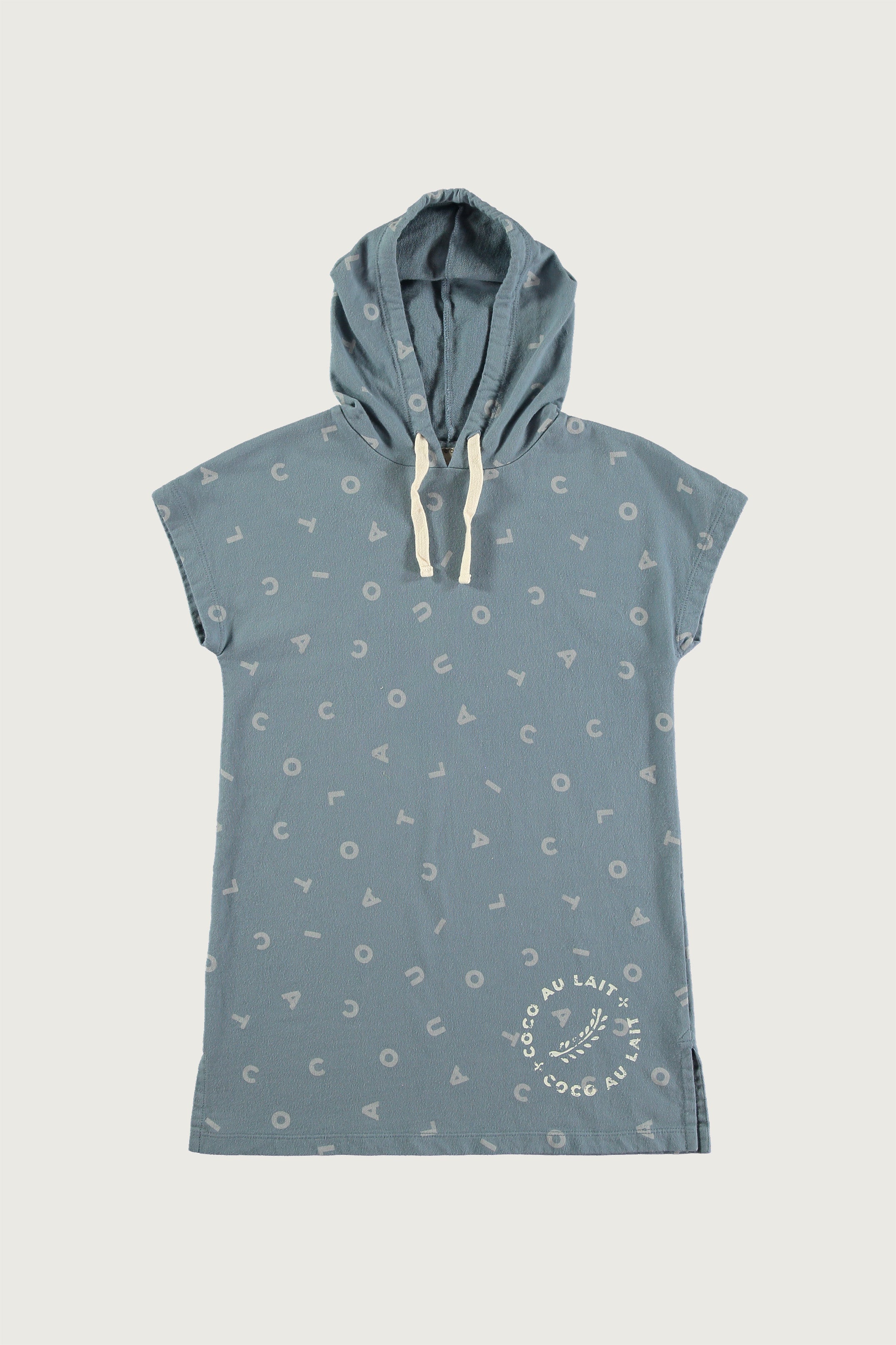 Coco Au Lait COCO BLUE HODDIE DRESS Dress Citadel