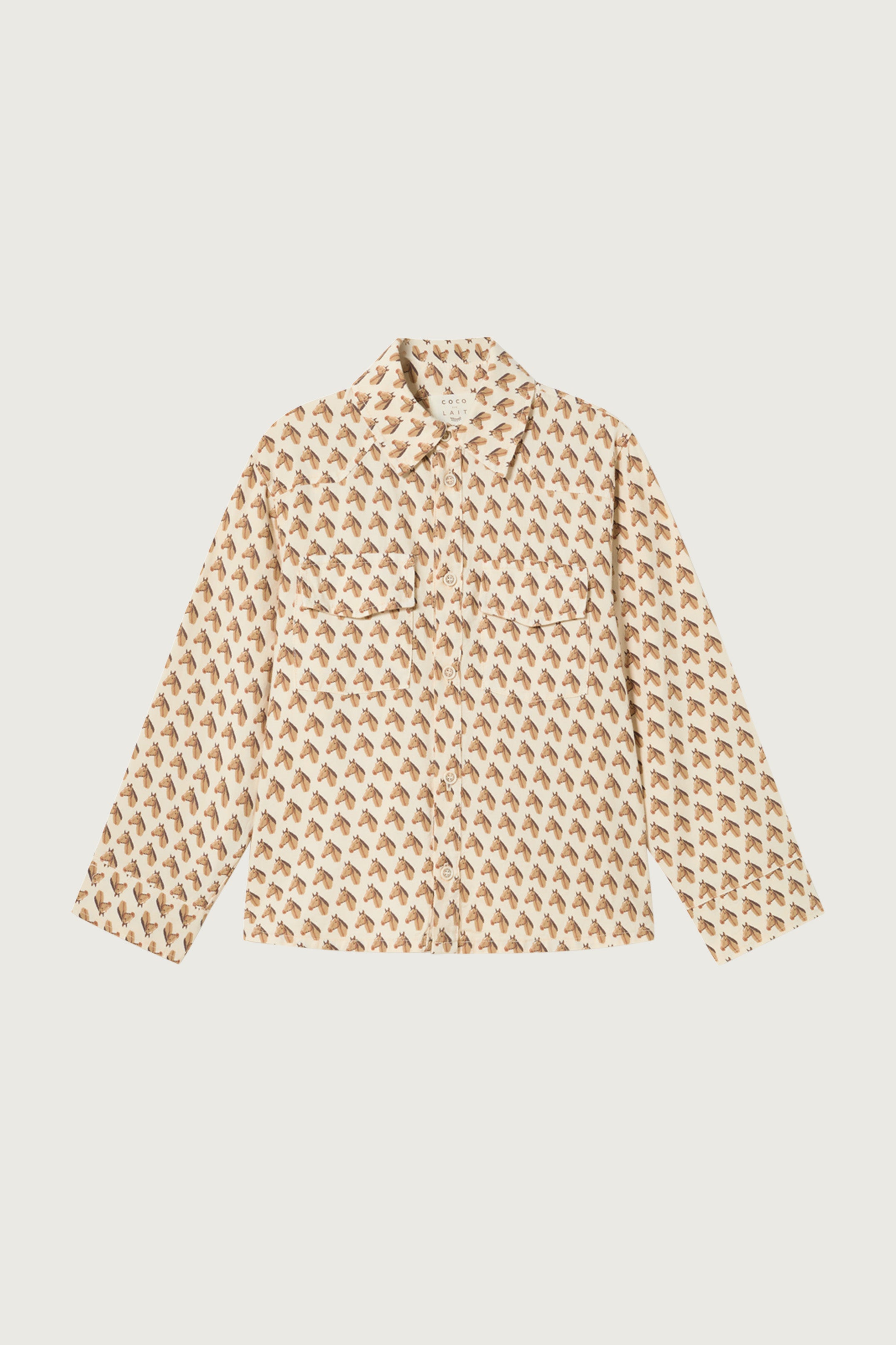 Coco Au Lait COWBOY SHIRT Sandshell