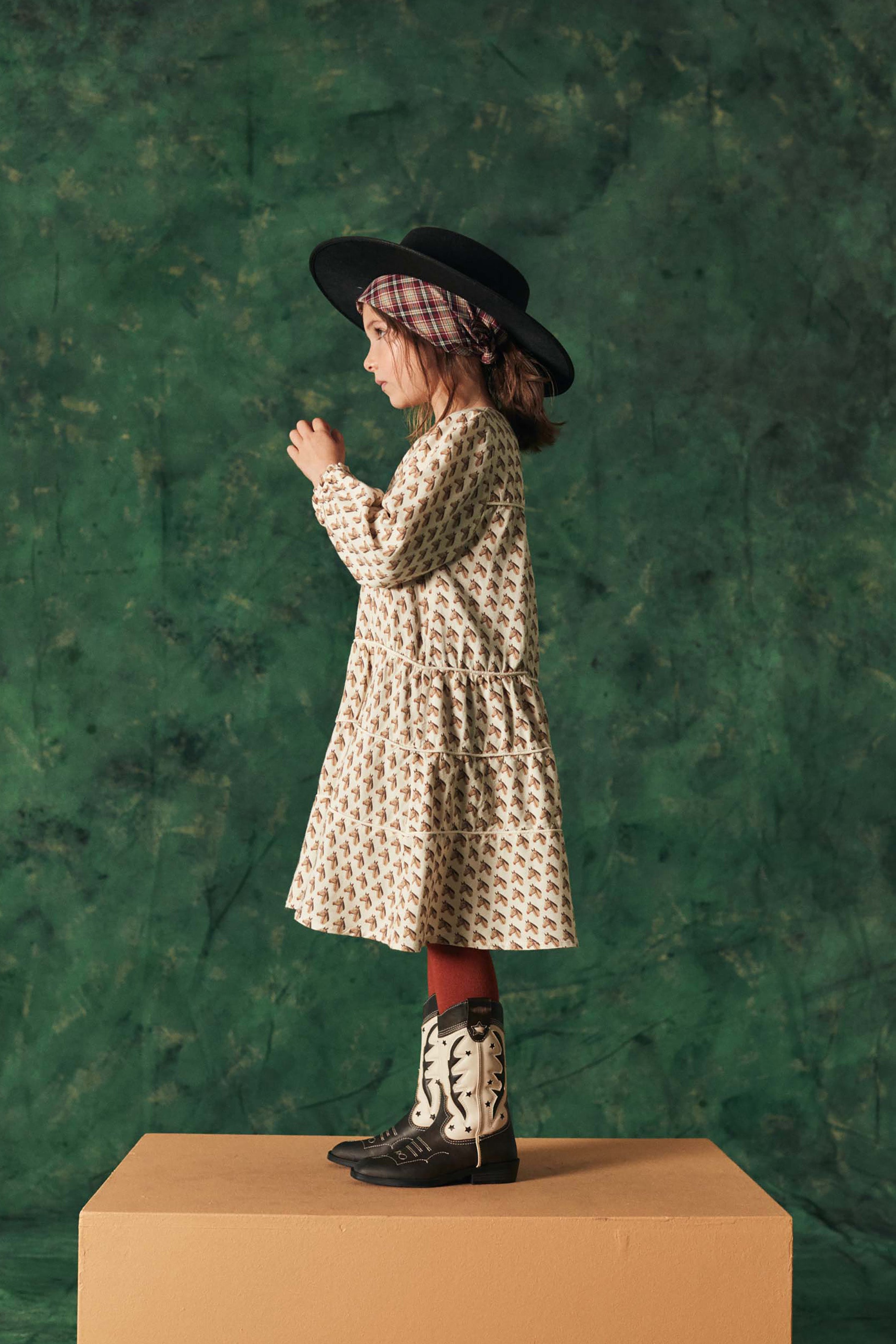 Coco Au Lait COWGIRL DRESS Sandshell