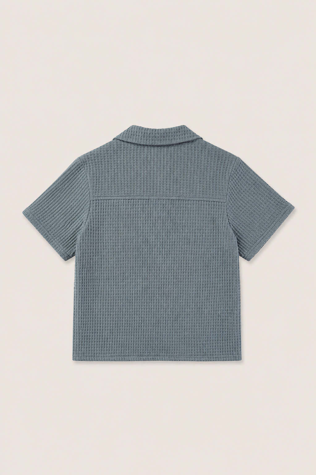 CAMISA TEXTURA AZUL