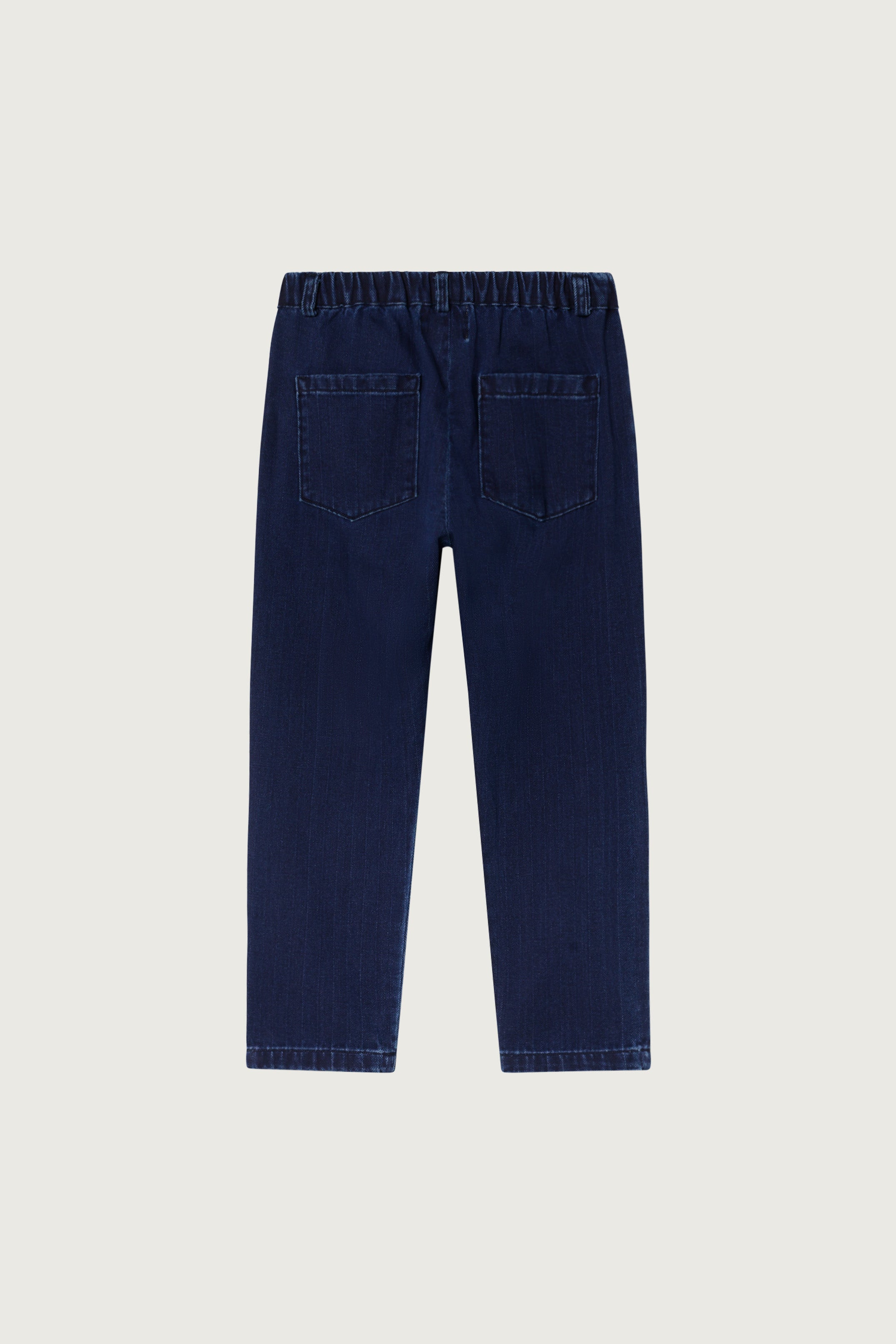 Coco Au Lait DARK DENIM TROUSERS  Dark Denim