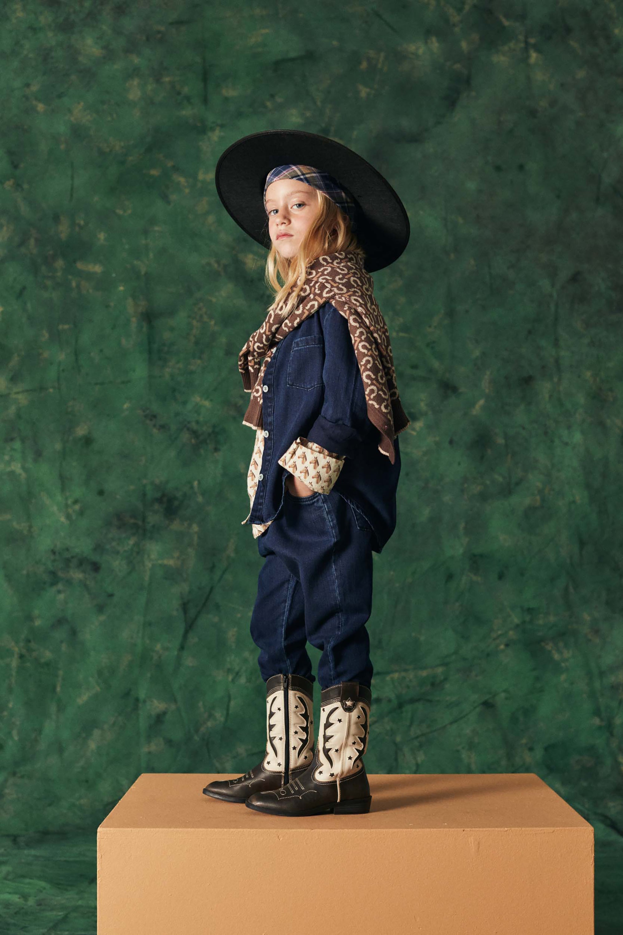 Coco Au Lait DARK DENIM TROUSERS  Dark Denim