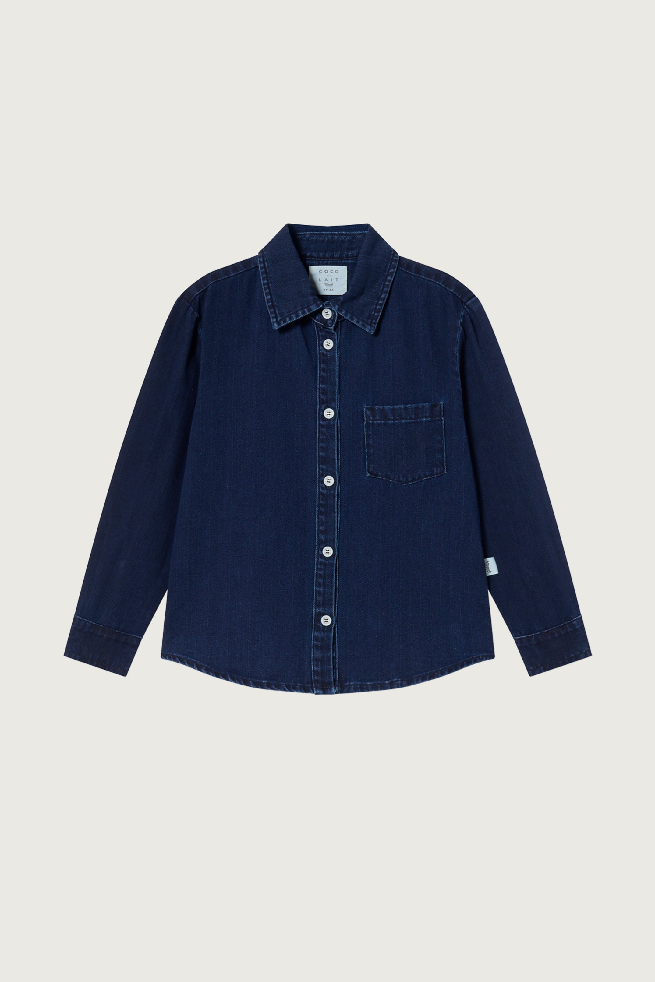 Coco Au Lait DENIM SHIRT Dark Denim