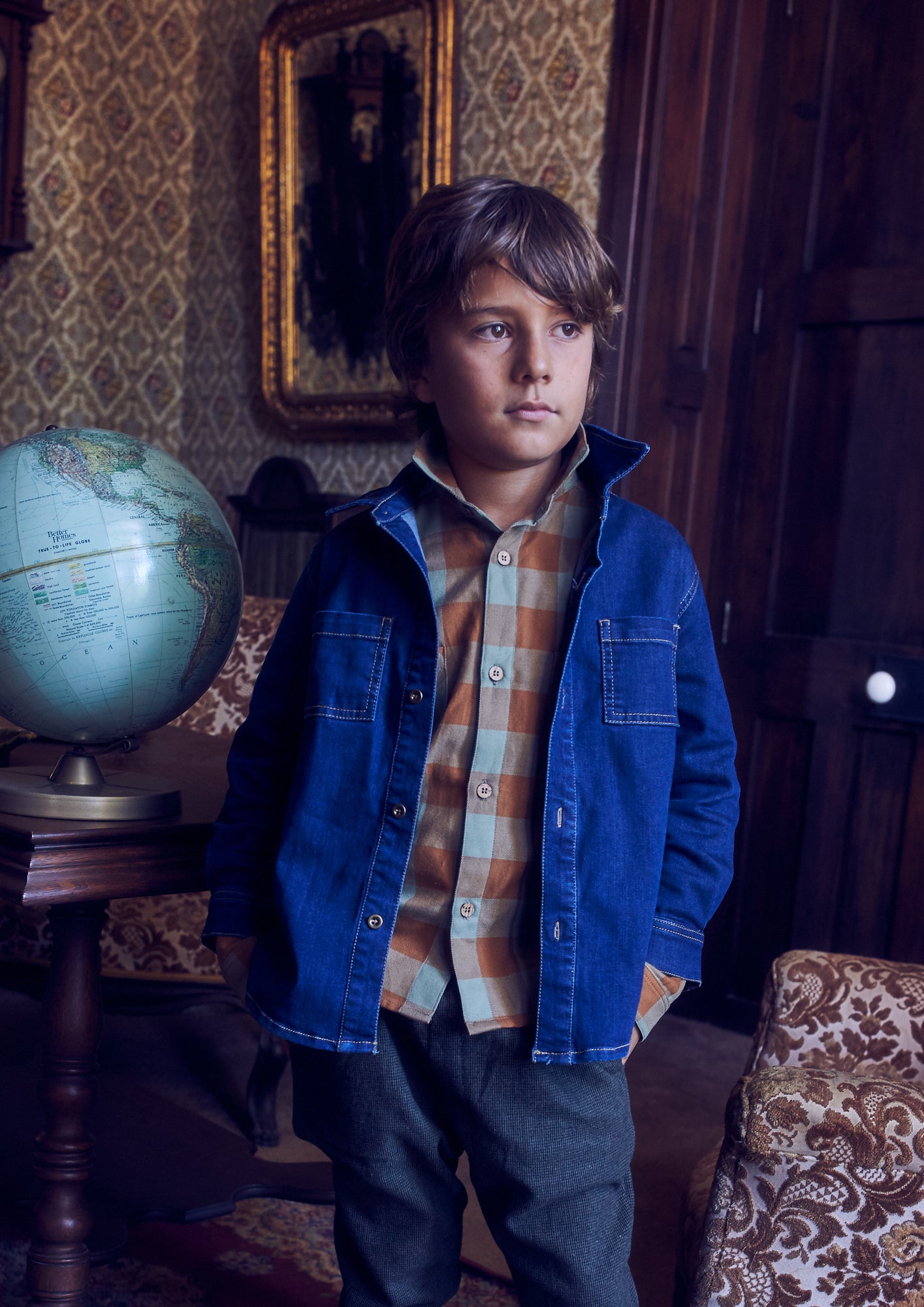 Coco Au Lait DENIM SHIRT Shirt Denim Blue