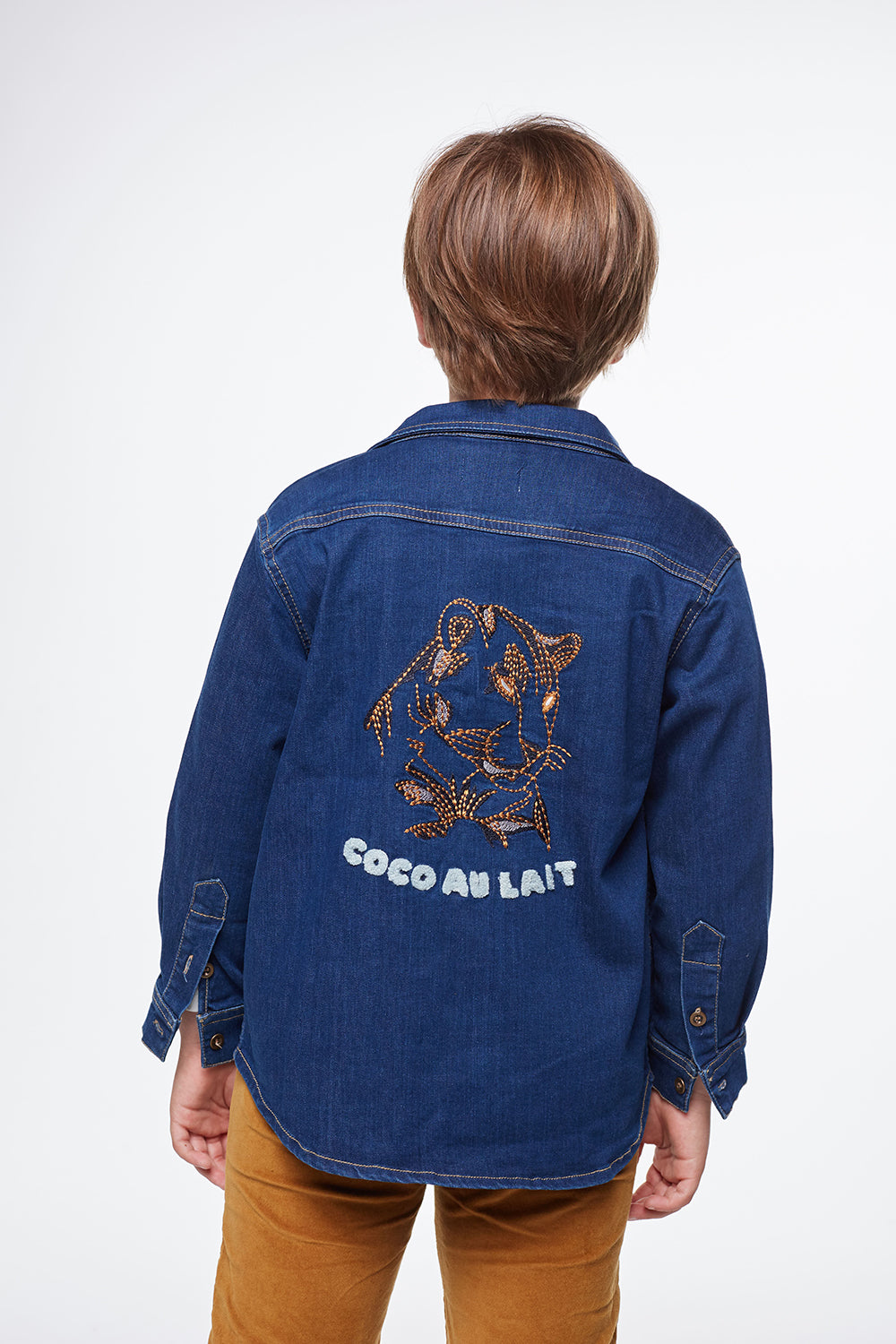 Coco Au Lait DENIM SHIRT Shirt Denim Blue