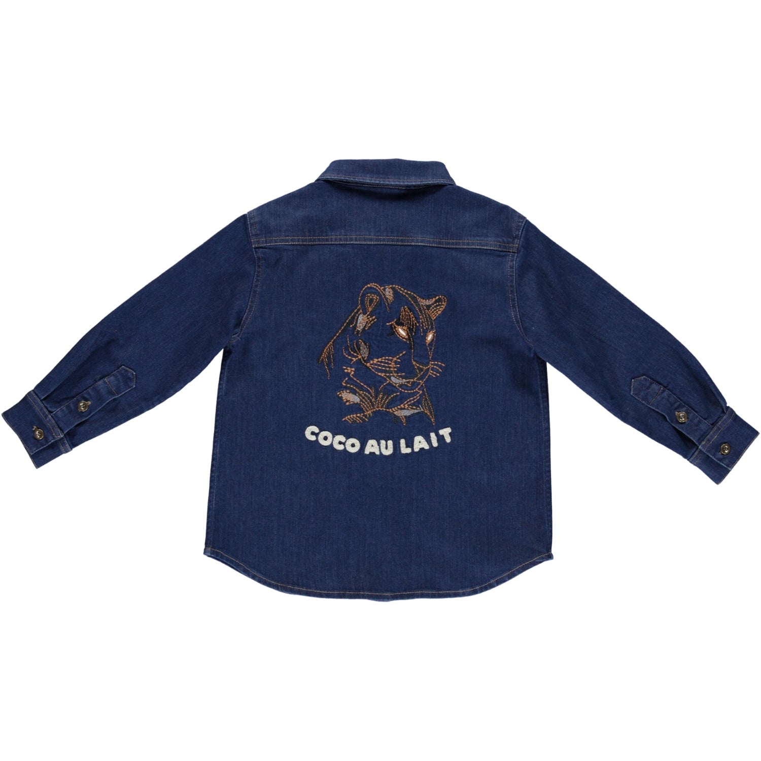 Coco Au Lait DENIM SHIRT Shirt Denim Blue