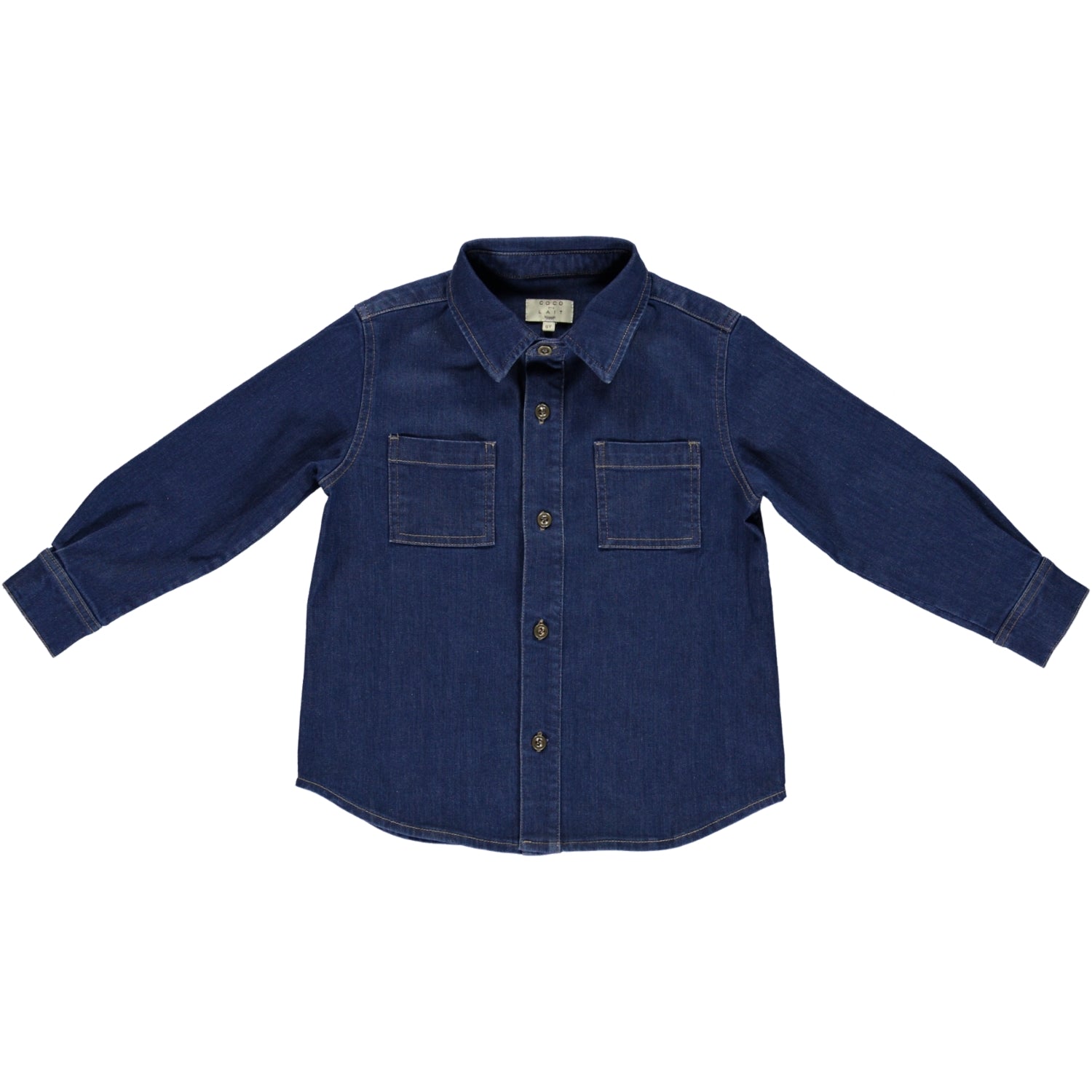 Coco Au Lait DENIM SHIRT Shirt Denim Blue