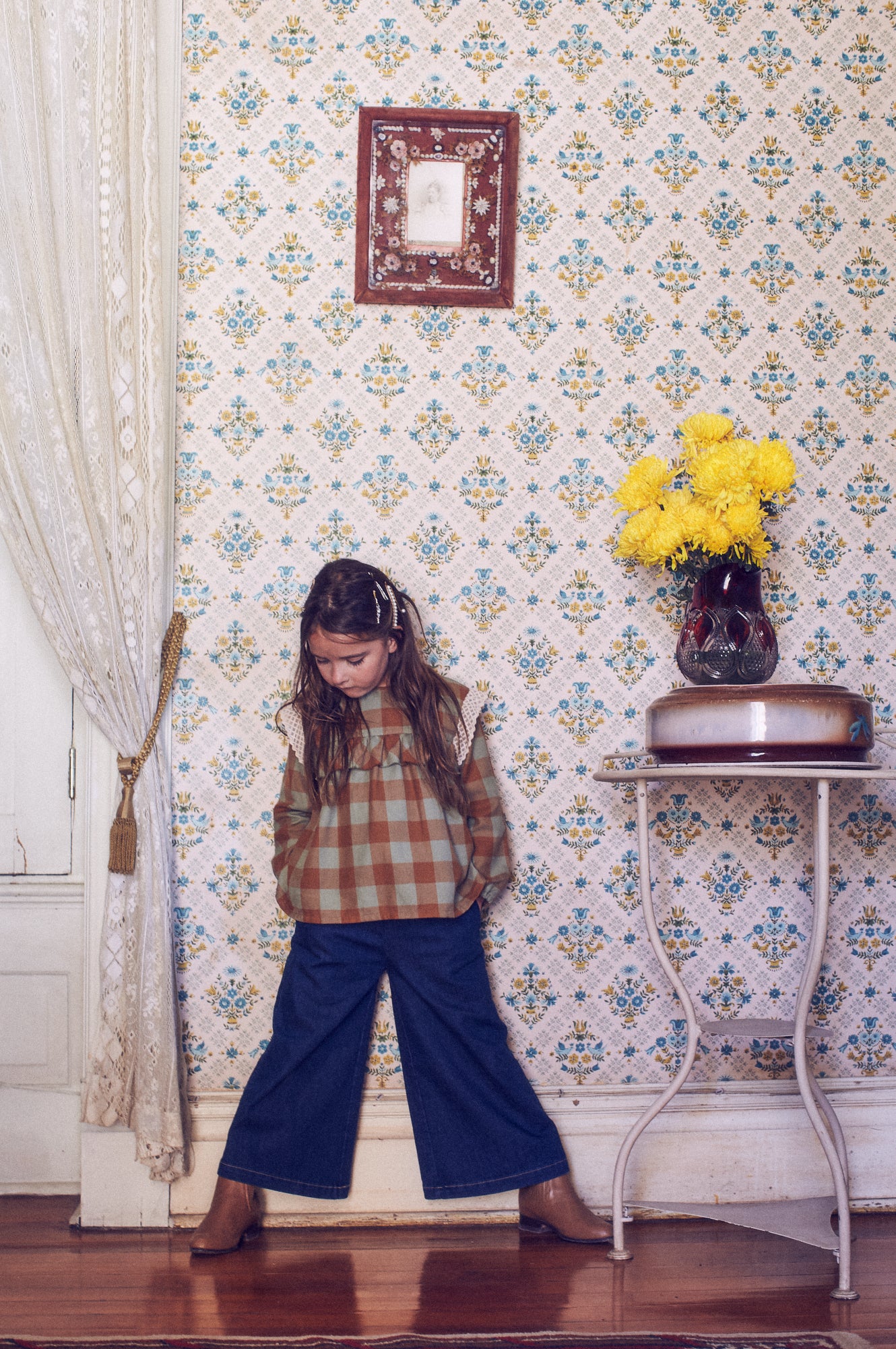 Coco Au Lait DENIM TROUSERS Trousers Denim Blue