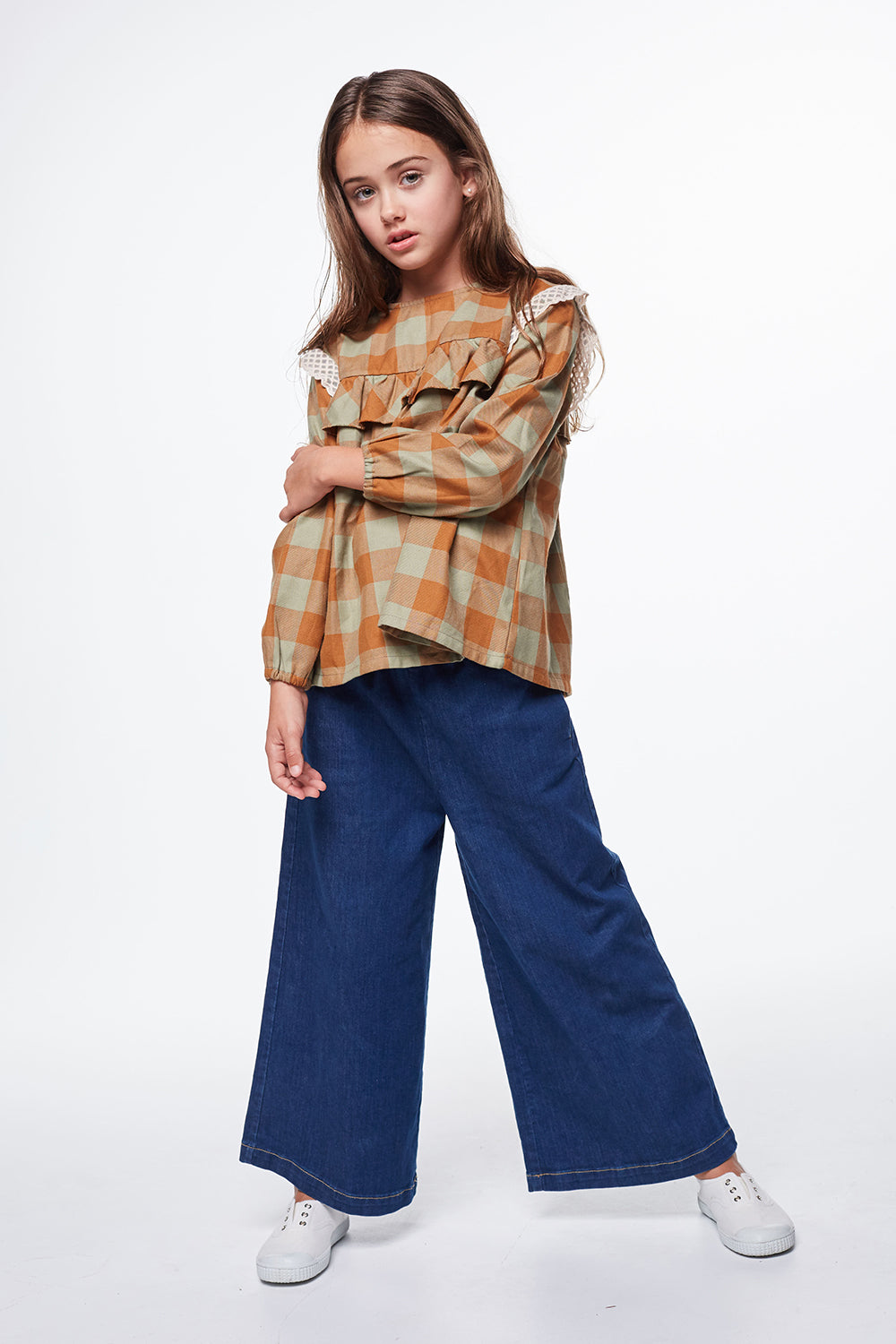Coco Au Lait DENIM TROUSERS Trousers Denim Blue