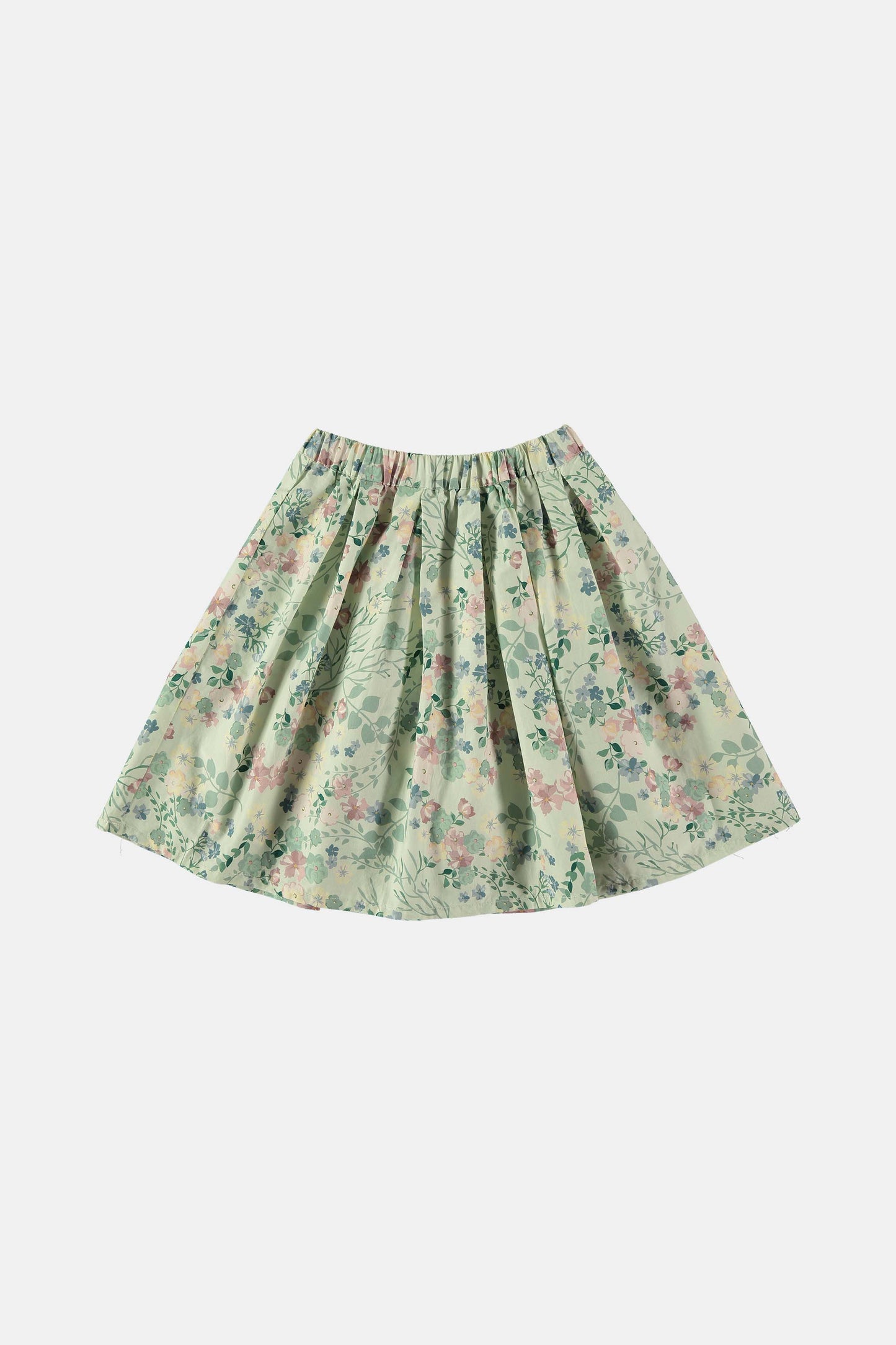 Coco Au Lait FLORAL SKIRT Floral Green