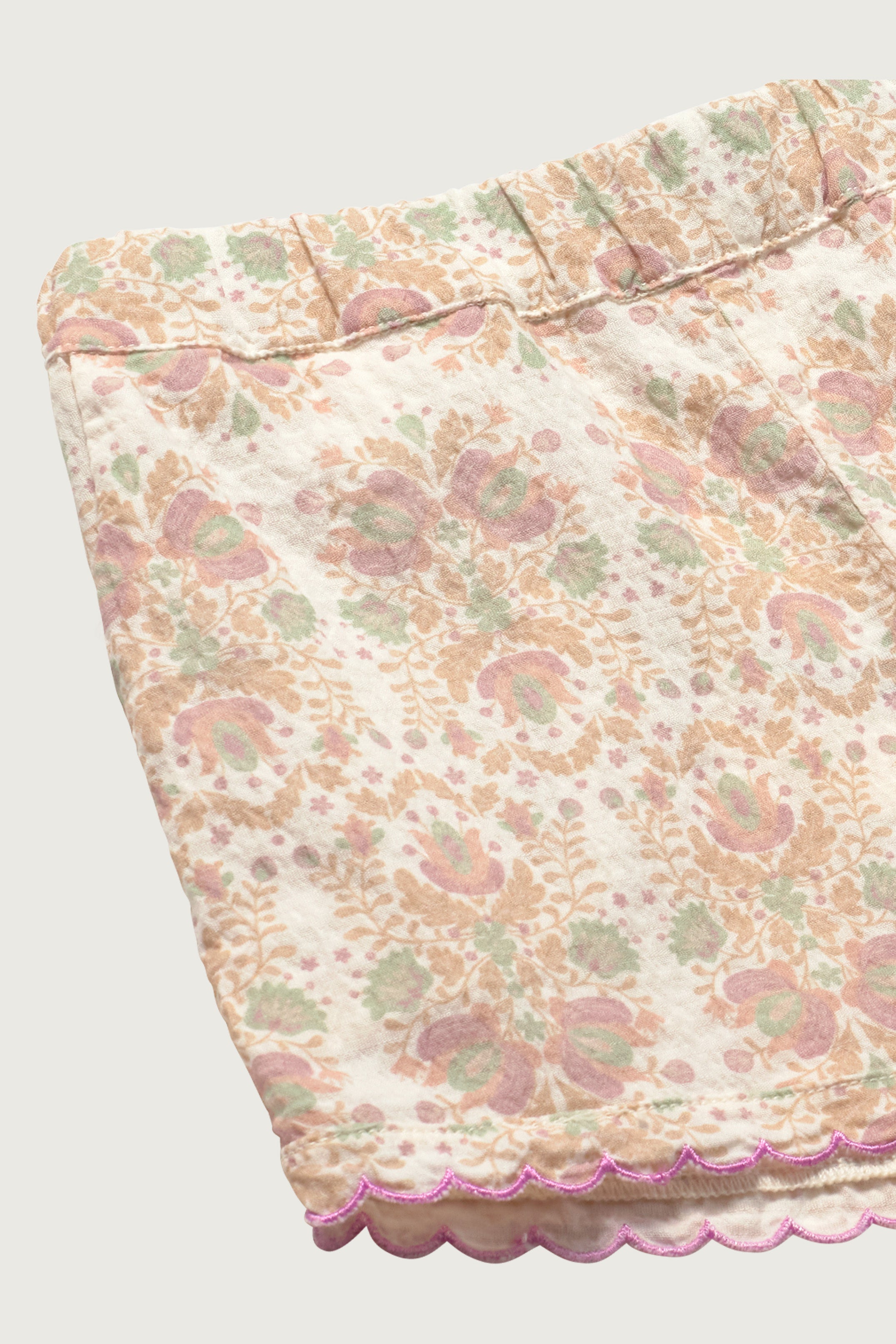 Coco Au Lait FLORAL WALLPAPER BABY SHORT  Floral Wallpaper