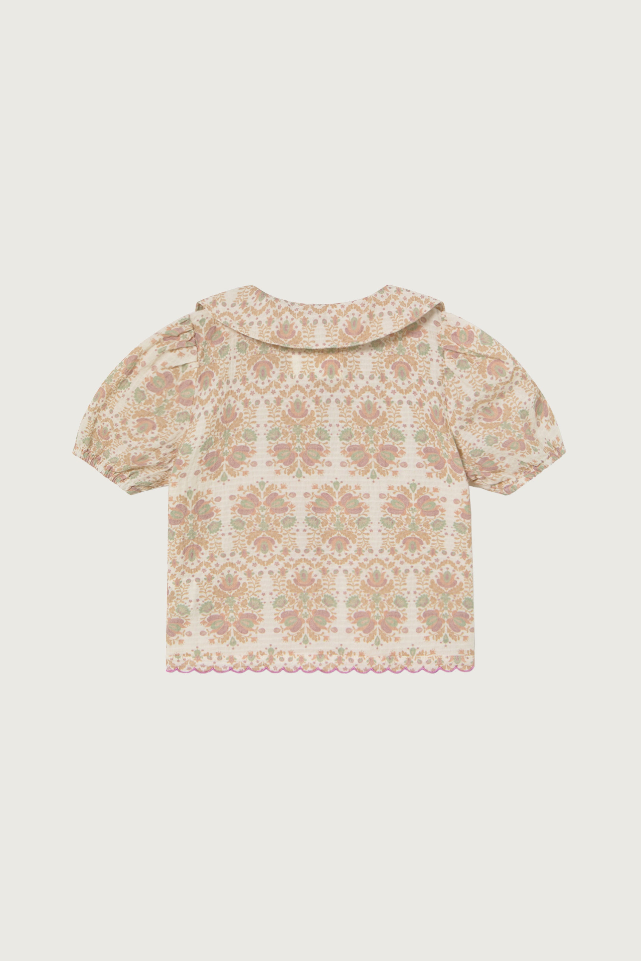 Coco Au Lait FLORAL WALLPAPER BABY TOP  Floral Wallpaper