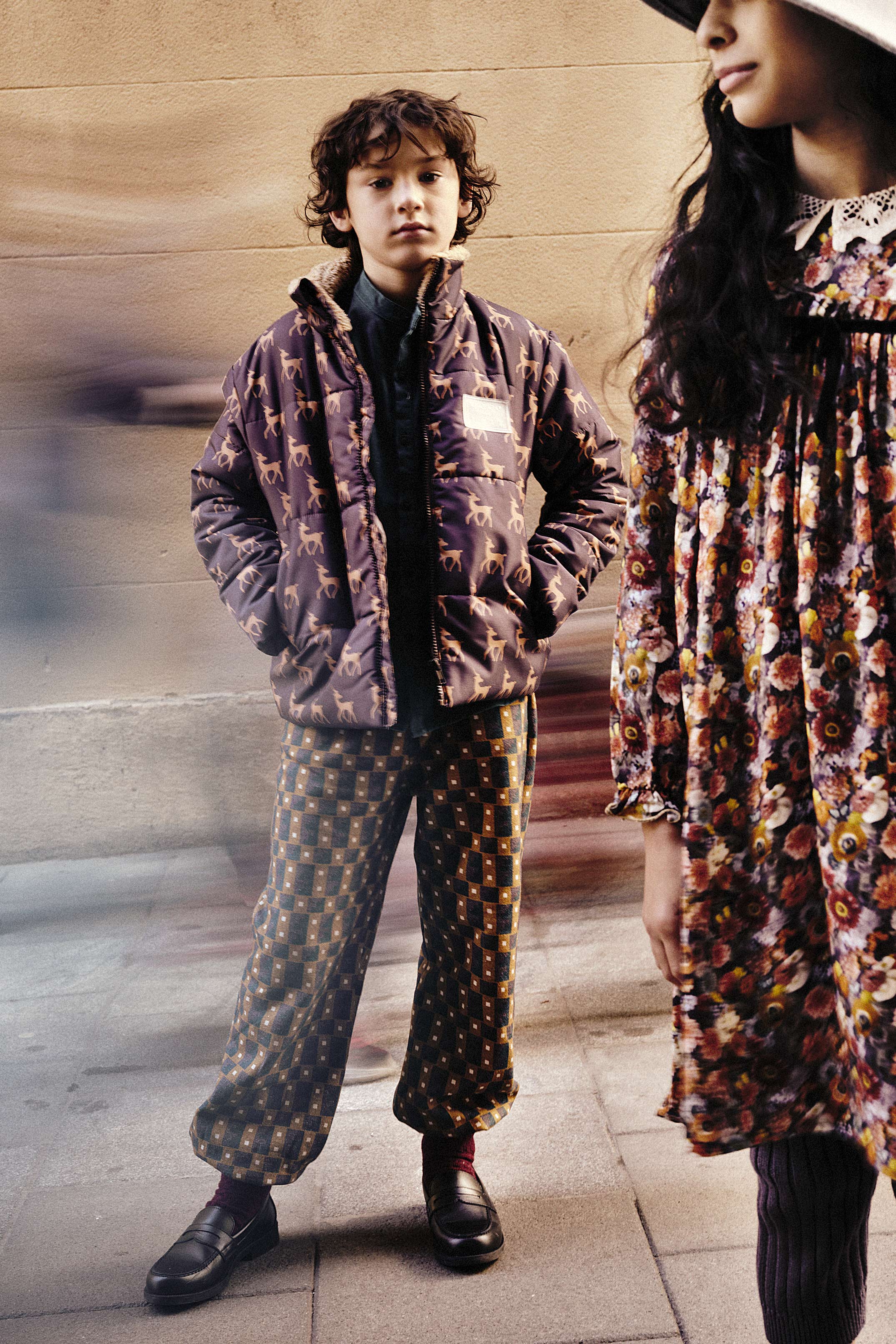 Coco Au Lait FOLK DEER LOOK  Multicolor