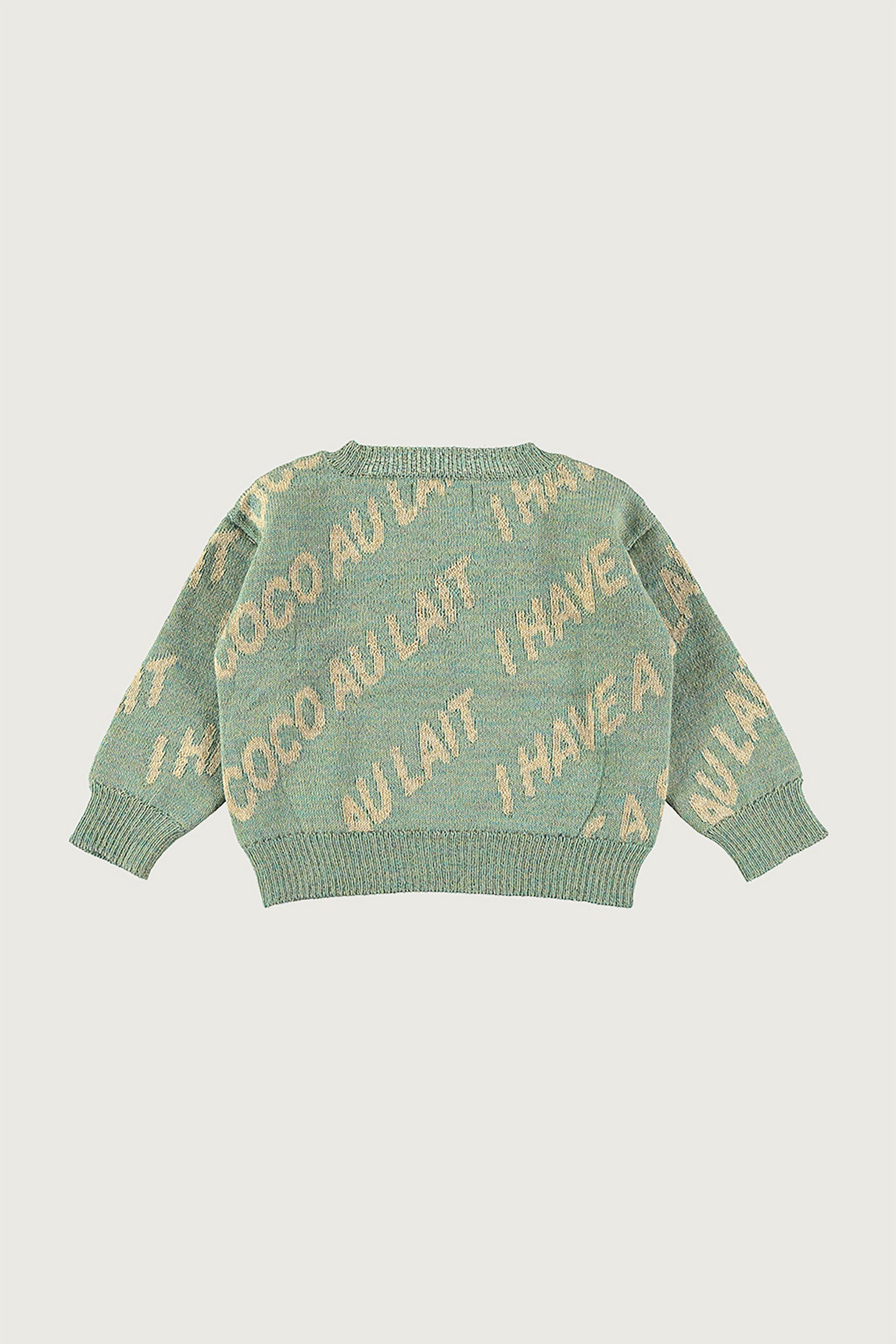 Coco Au Lait GRANITE GREEN COCO AU LAIT BABY KNITTED JUMPER Granite Green
