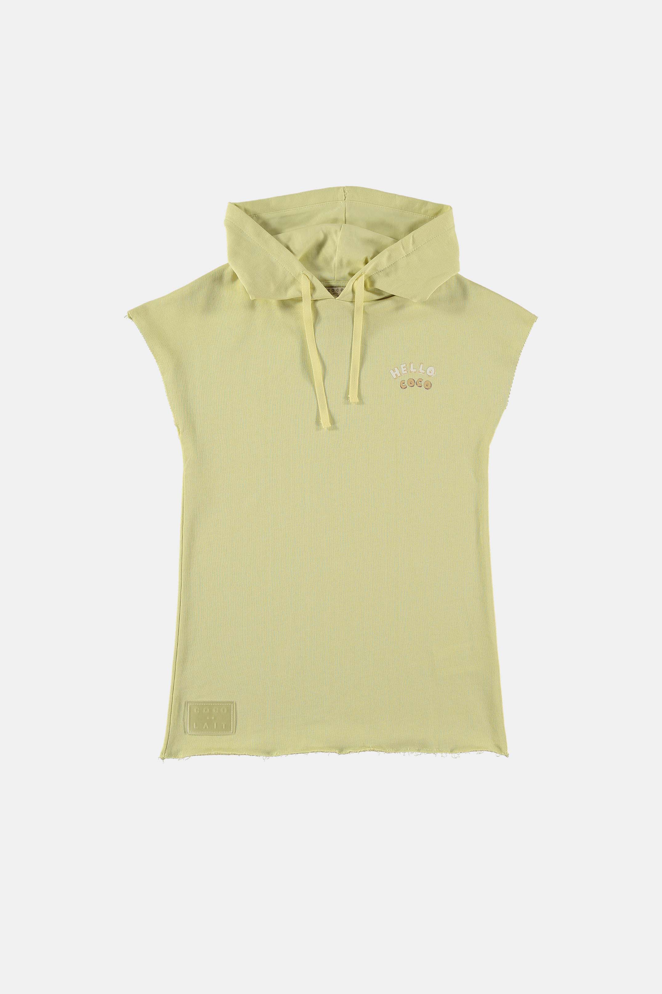 HELLO-COCO FLEECE DRESS