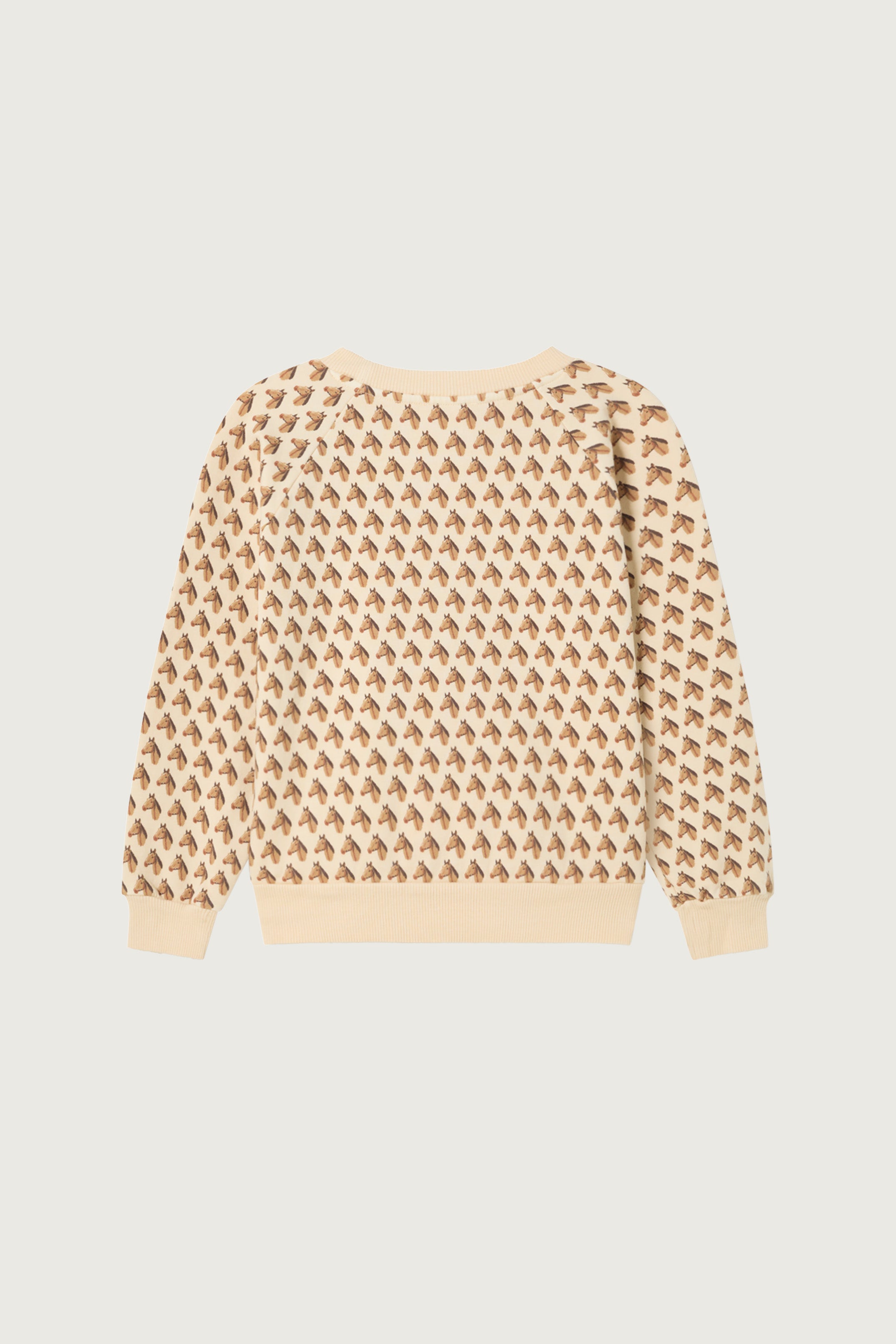 Coco Au Lait HORSES SWEATSHIRT Sandshell