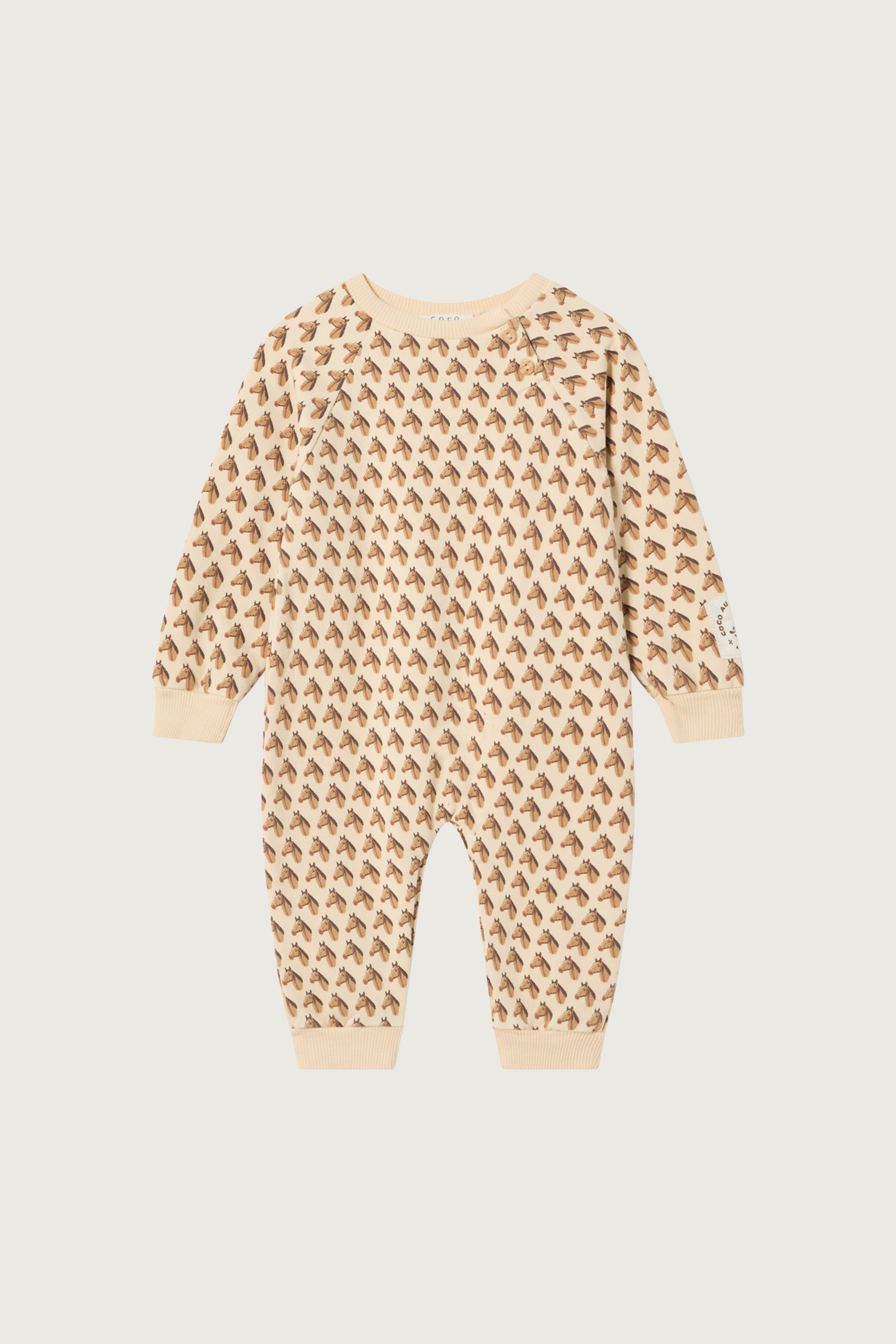 Coco Au Lait HORSES SWEATSHIRT BODY Sandshell