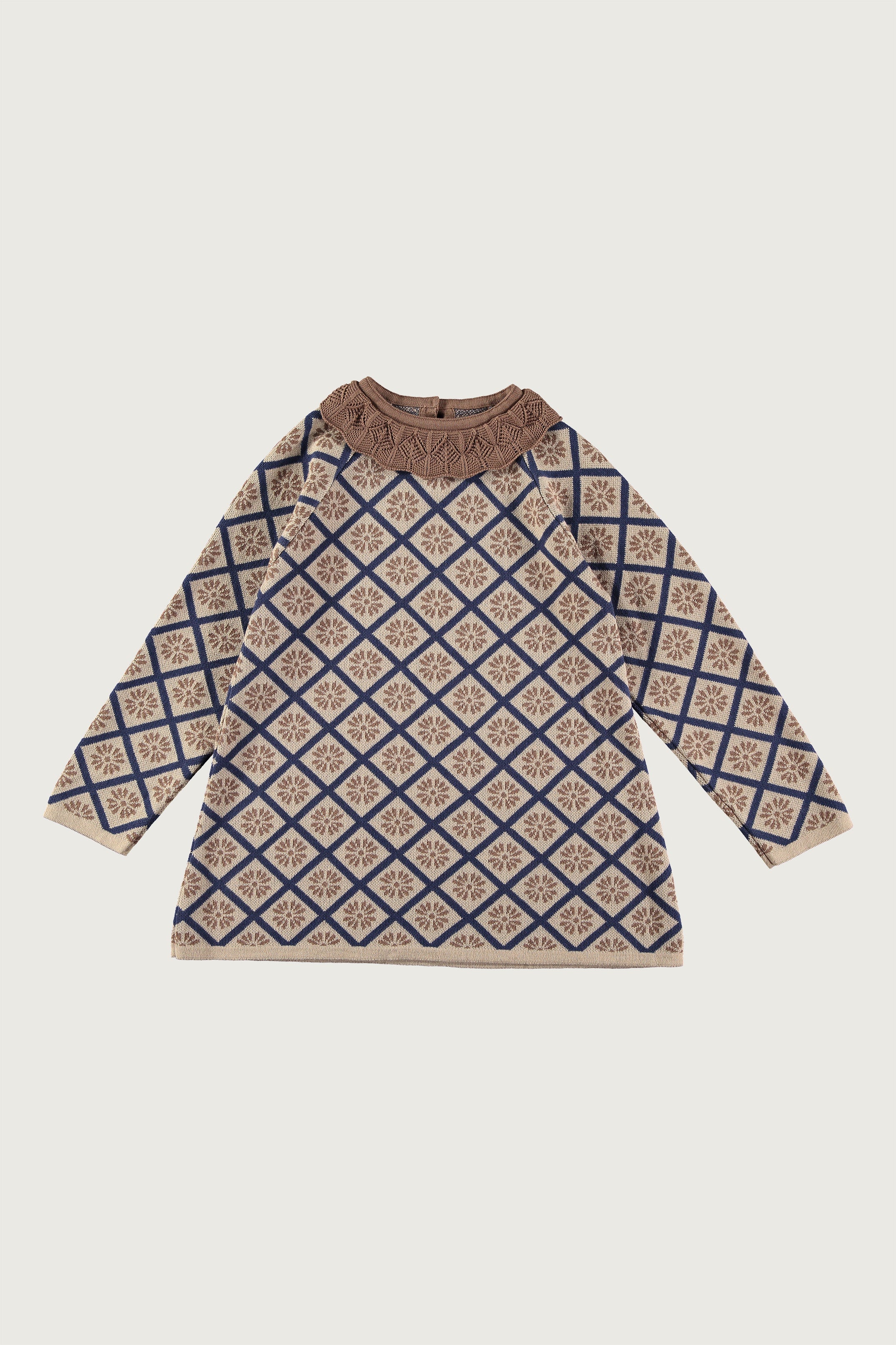 Coco Au Lait KNITTED SUN DRESS Blue Nights