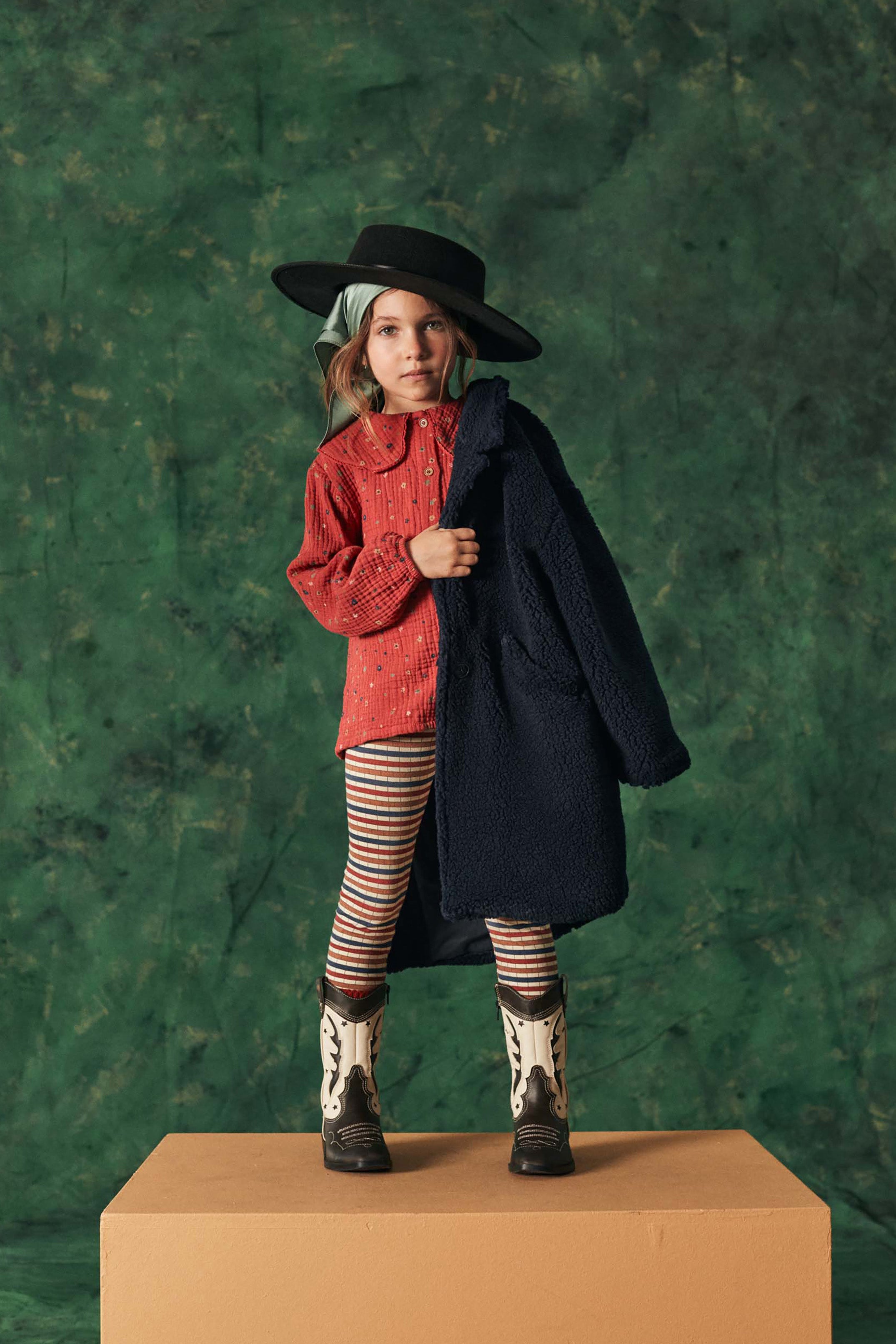 Coco Au Lait LITTLE CHECKS RIB LEGGINGS Little Checks