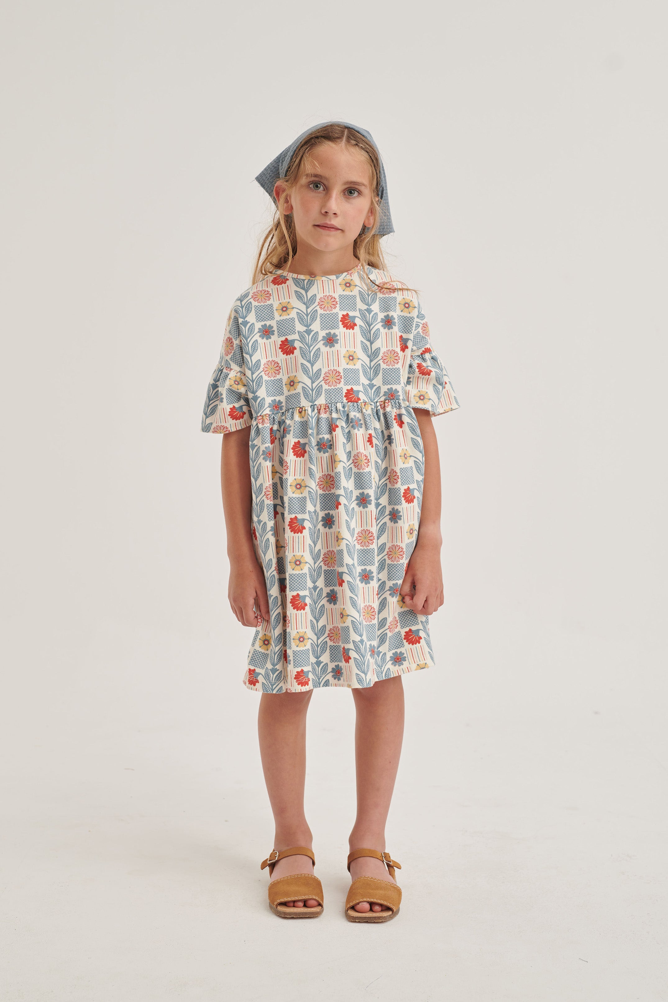 VESTIDO MOSAICO FLORAL