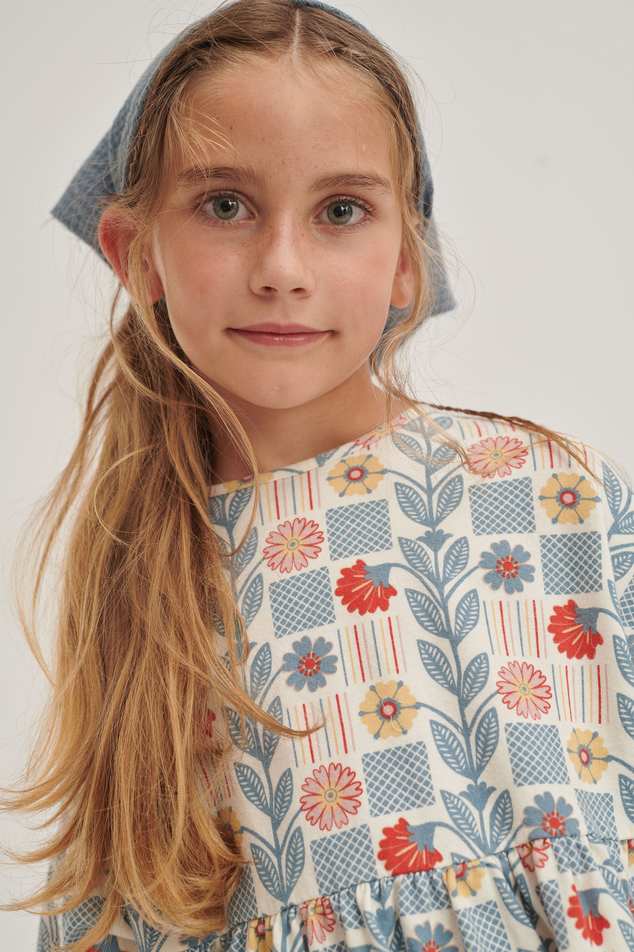 VESTIDO MOSAICO FLORAL