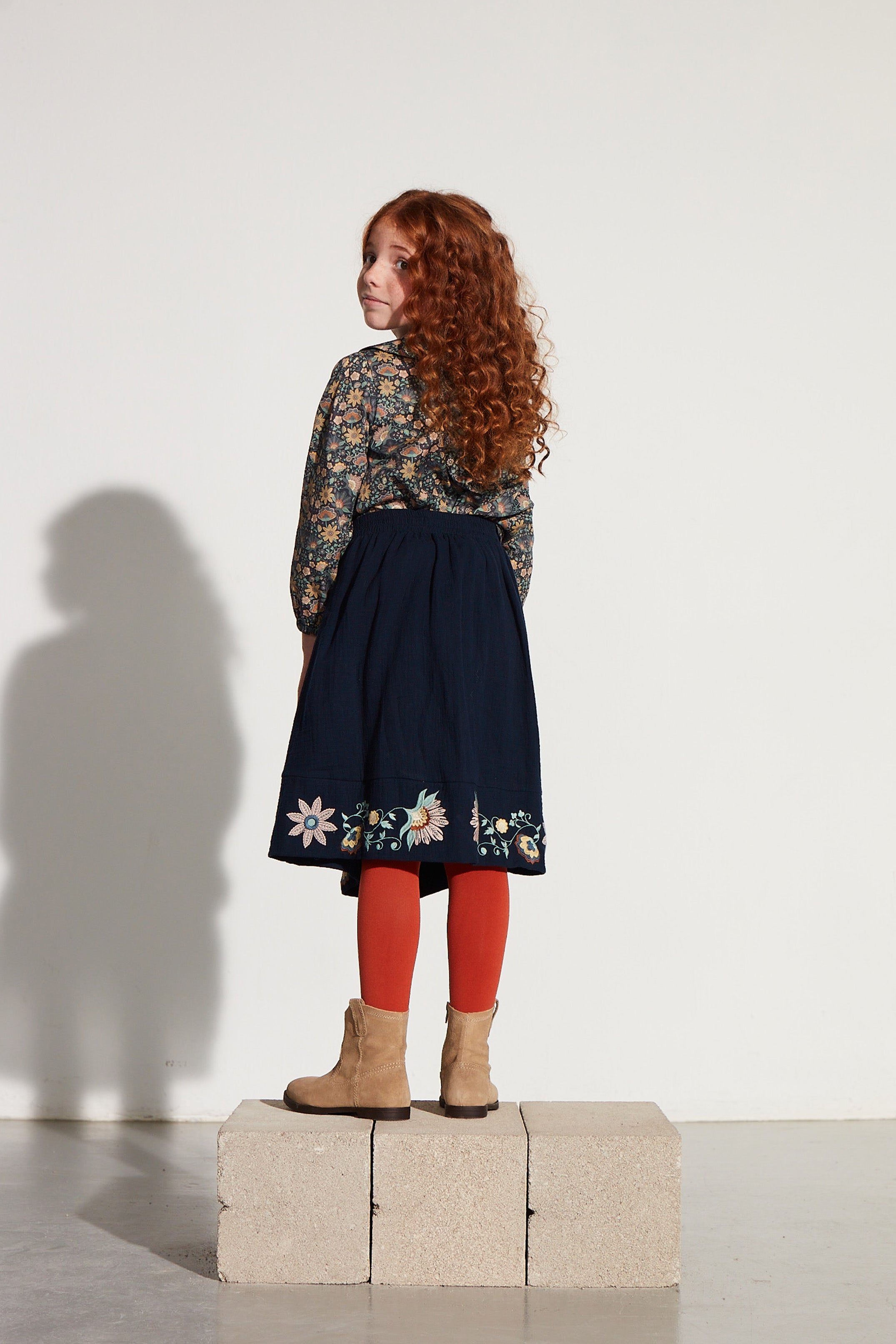 Coco Au Lait MEXICAN FLOWERS BLOUSE Mexican Flowers