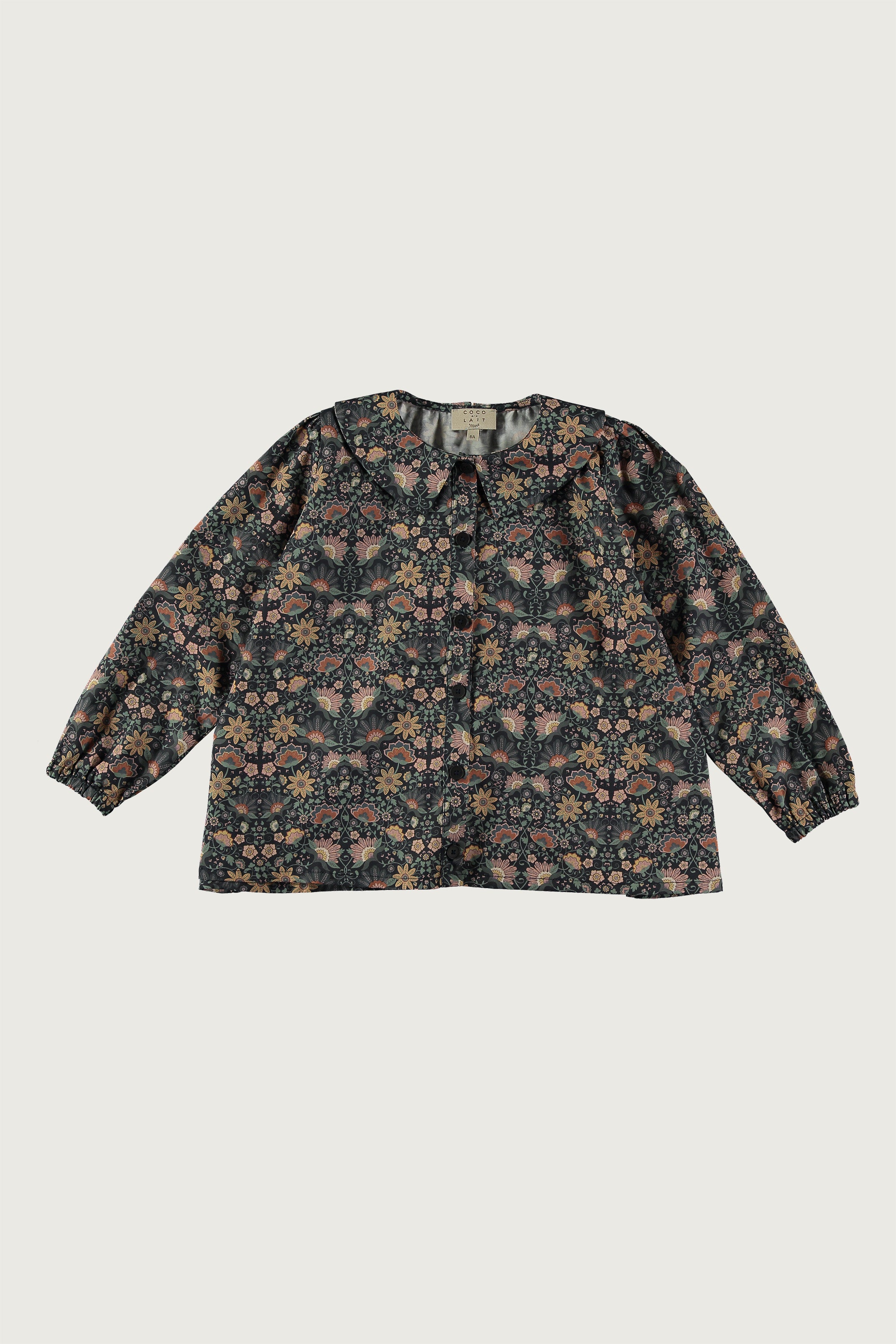 Coco Au Lait MEXICAN FLOWERS BLOUSE Mexican Flowers