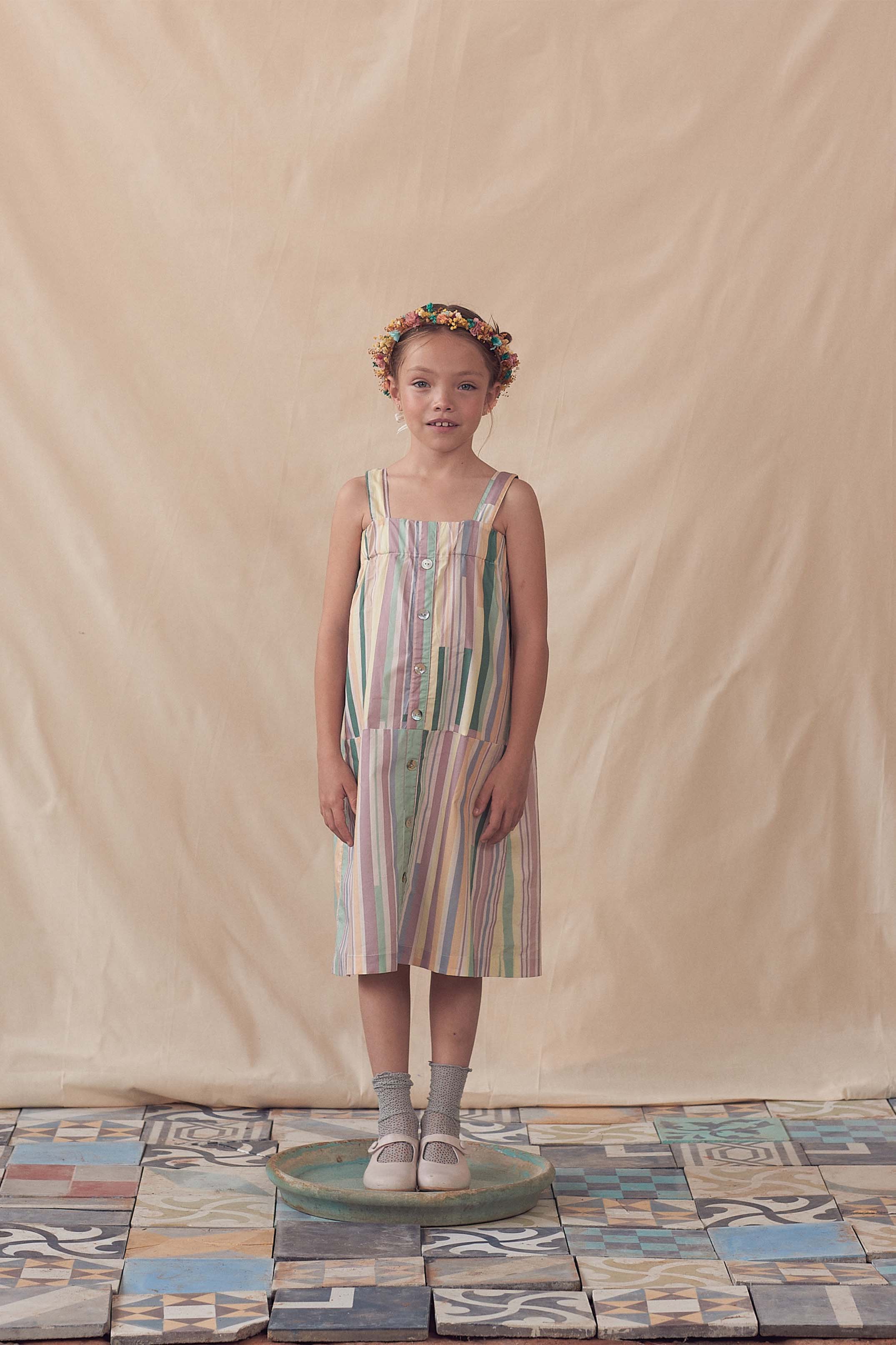 Coco Au Lait MULTI-STRIPES SLEEVELESS DRESS  Stripes SS23