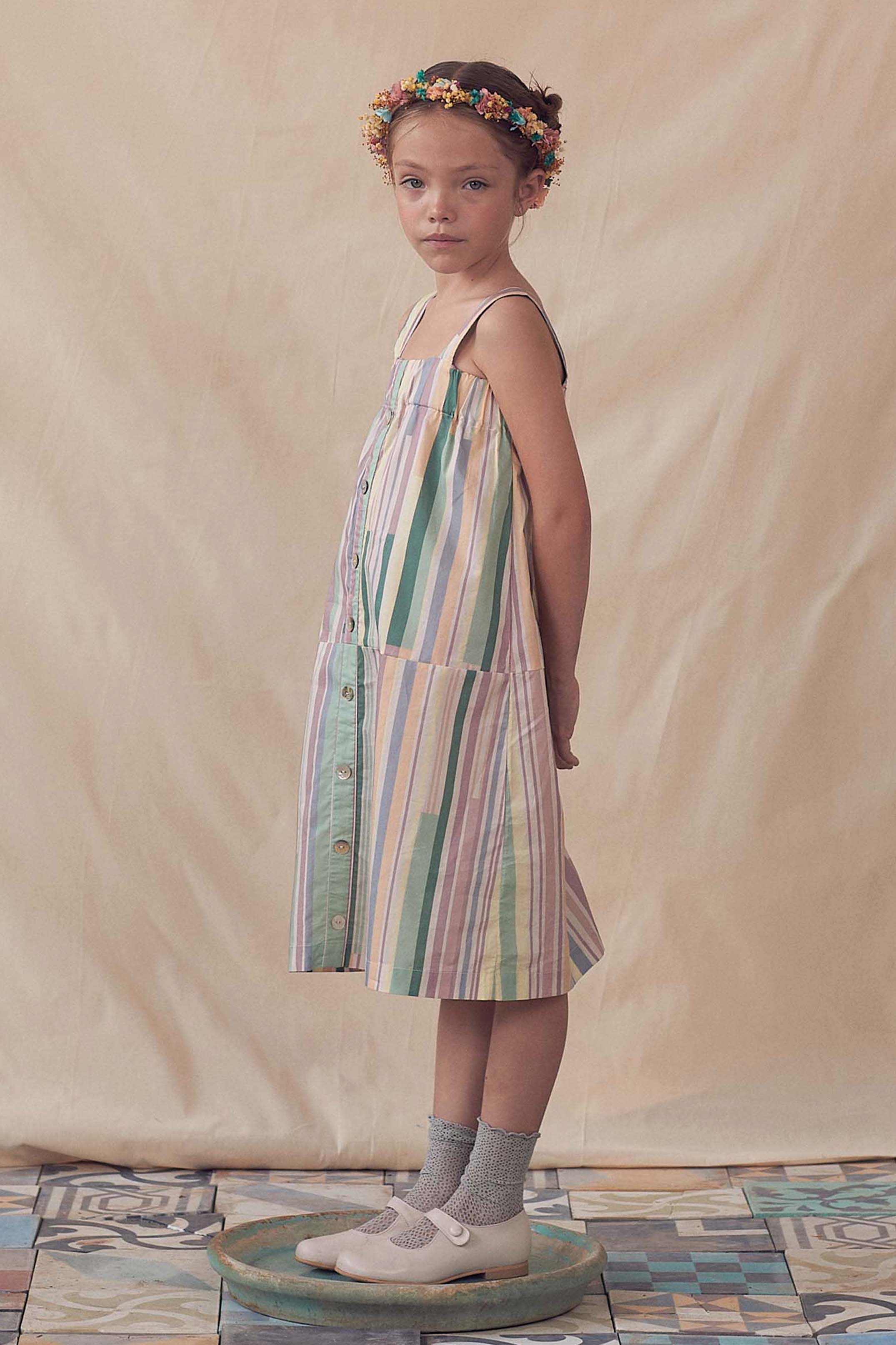 Coco Au Lait MULTI-STRIPES SLEEVELESS DRESS  Stripes SS23