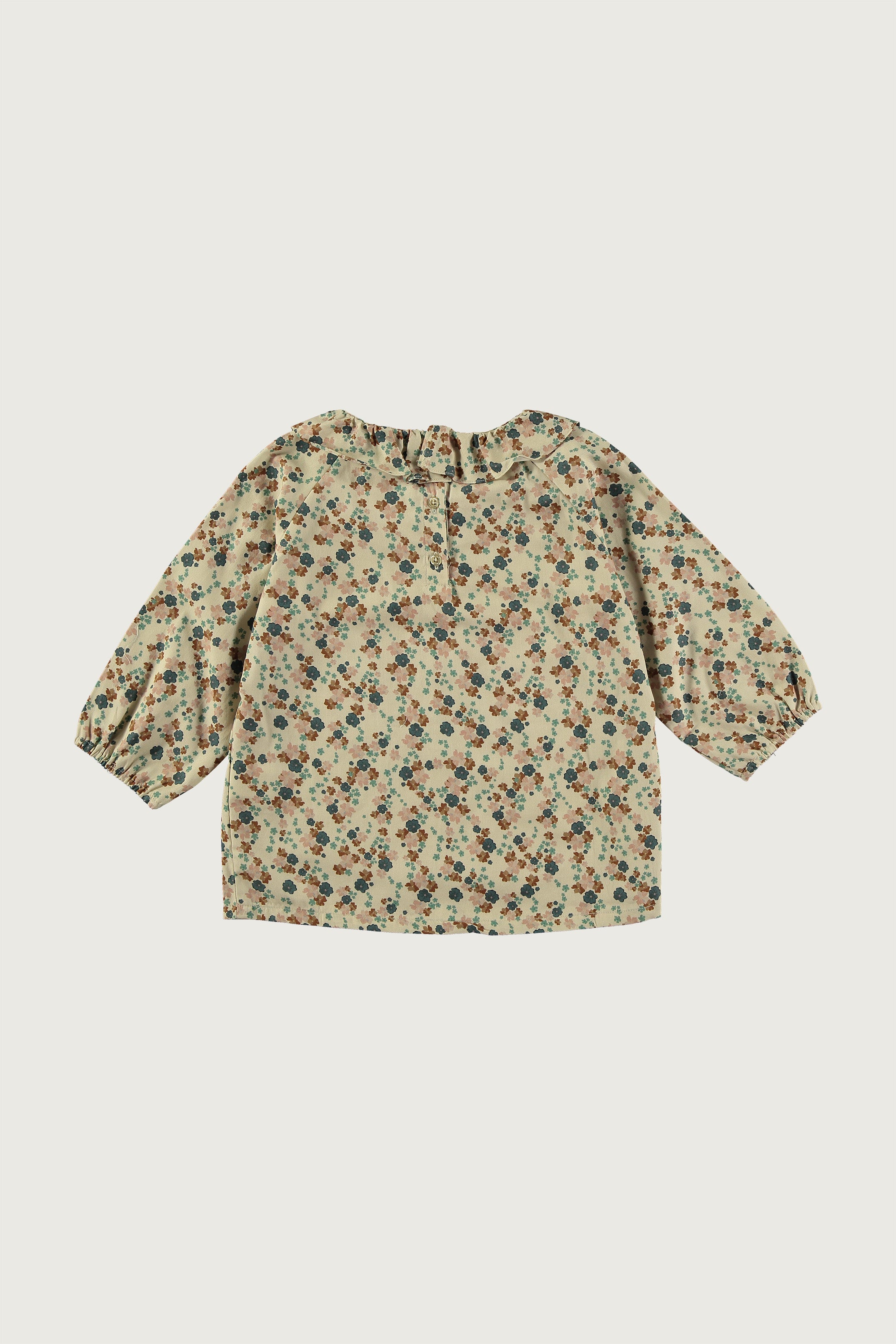 Coco Au Lait NUDE WILD FLOWERS BLOUSE Nude Wild