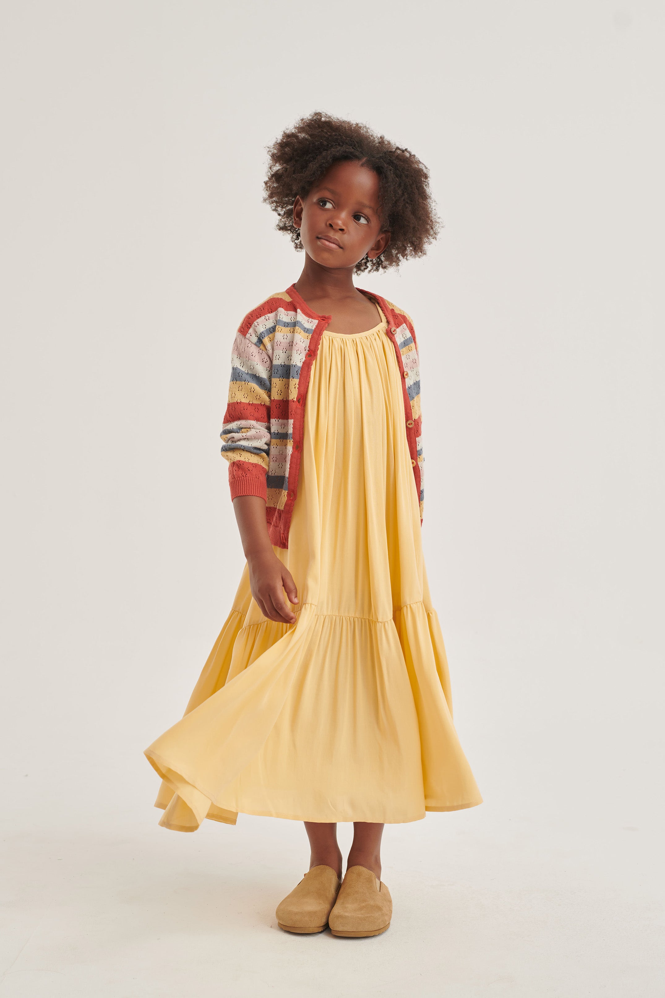 Coco Au Lait OPENWORK STRIPES CARDIGAN  Stripes SS24