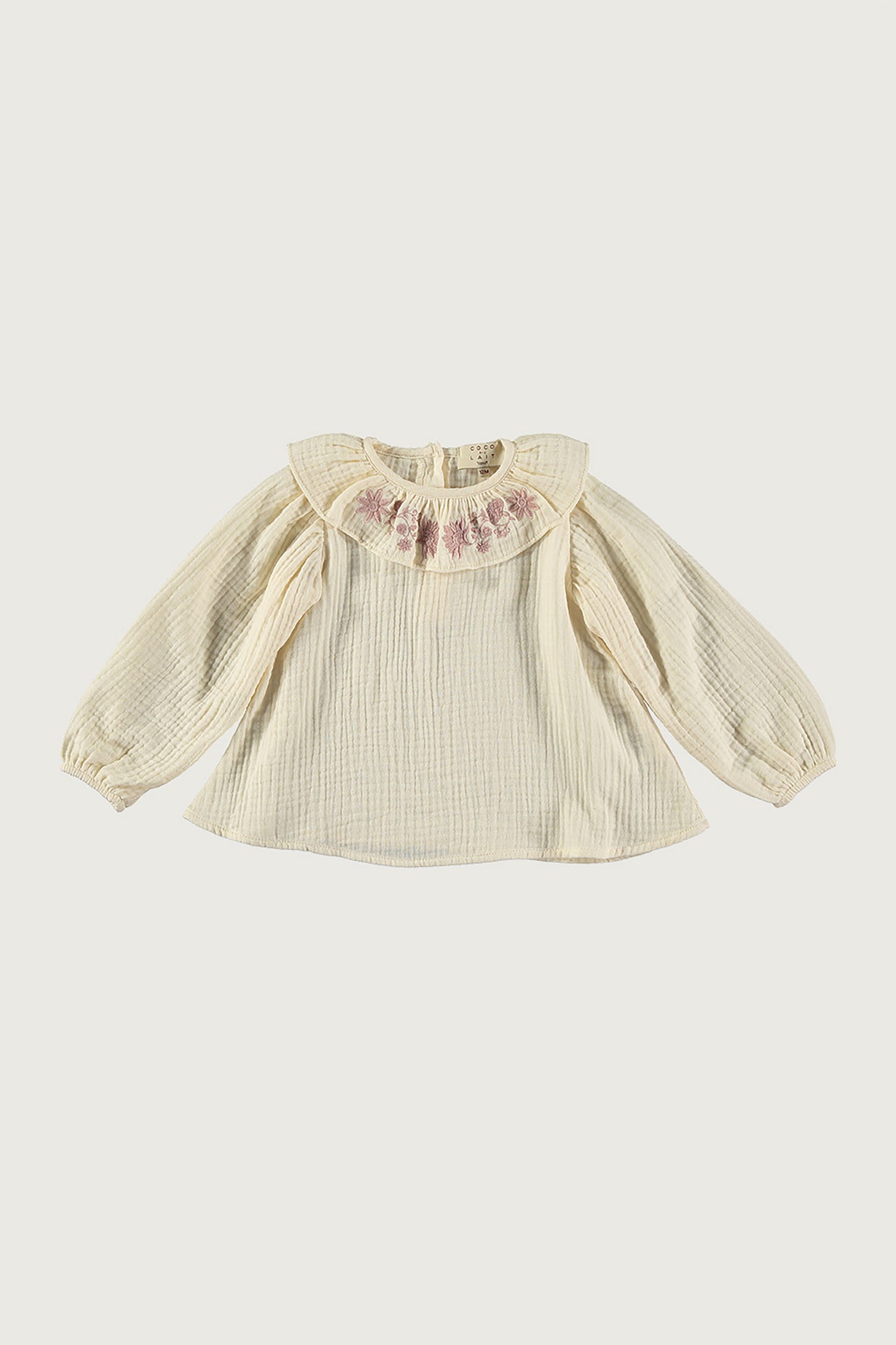 Coco Au Lait PARCHEMENT BABY BLOUSE Parchment