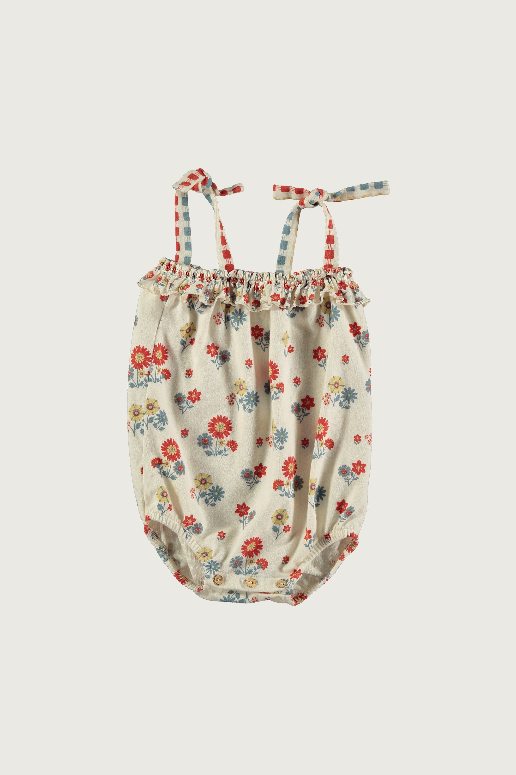 Coco Au Lait PATCH ROMPER Patchwork