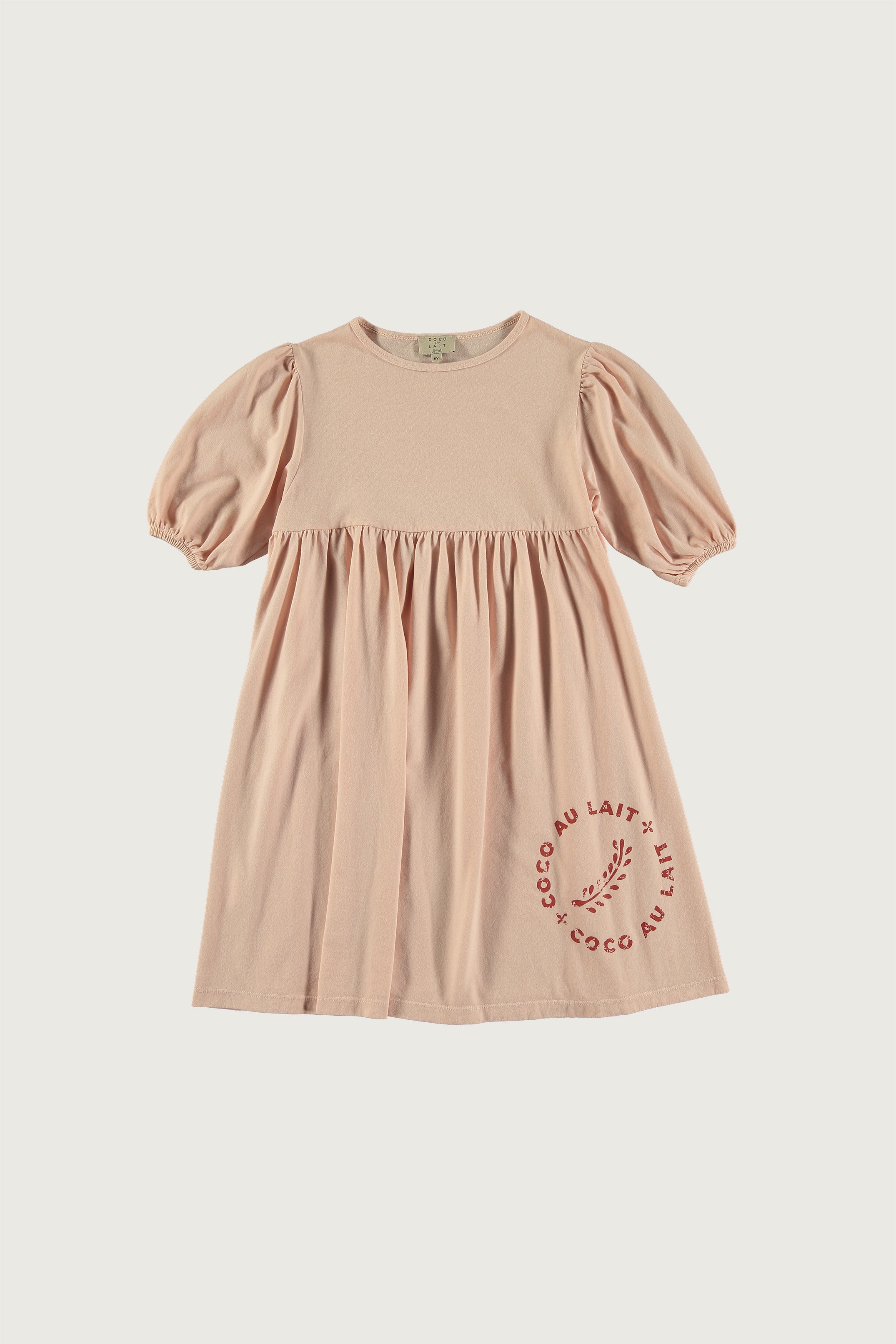 Coco Au Lait PINK JERSEY DRESS  Rose Smoke