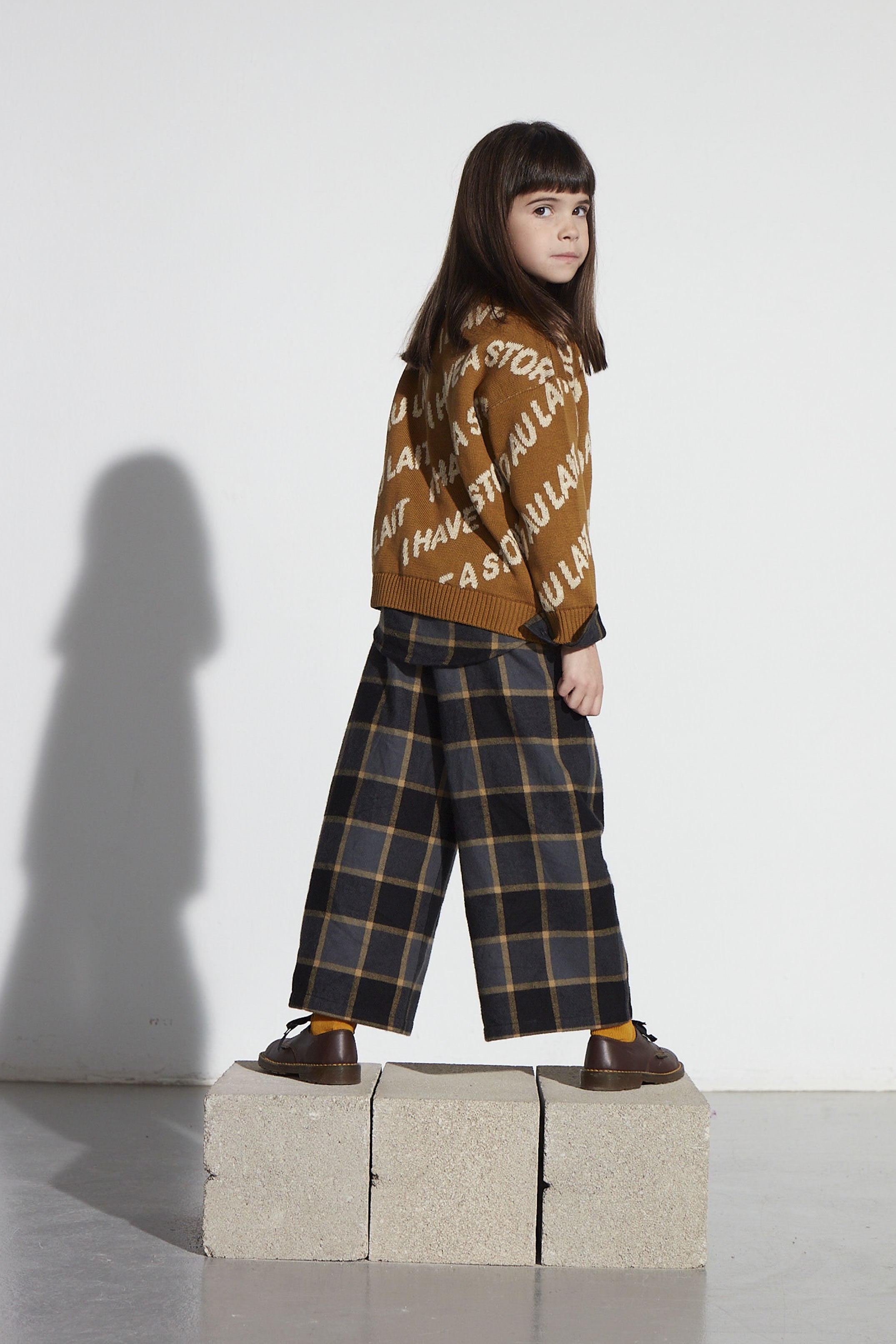 Coco Au Lait PLAID TROUSERS Plaid