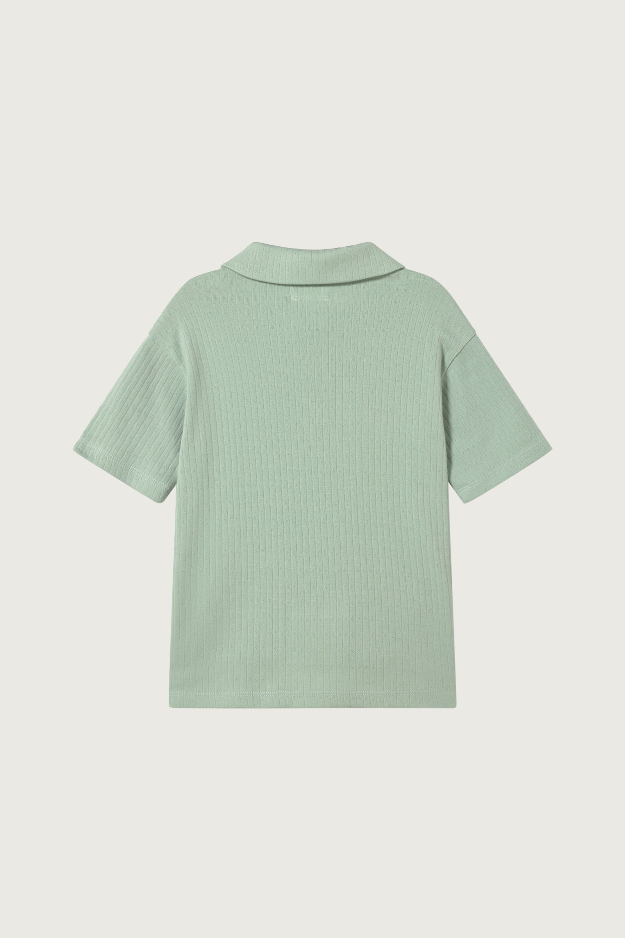 Coco Au Lait SEA FOAM JACQUARD POLO  Sea Foam