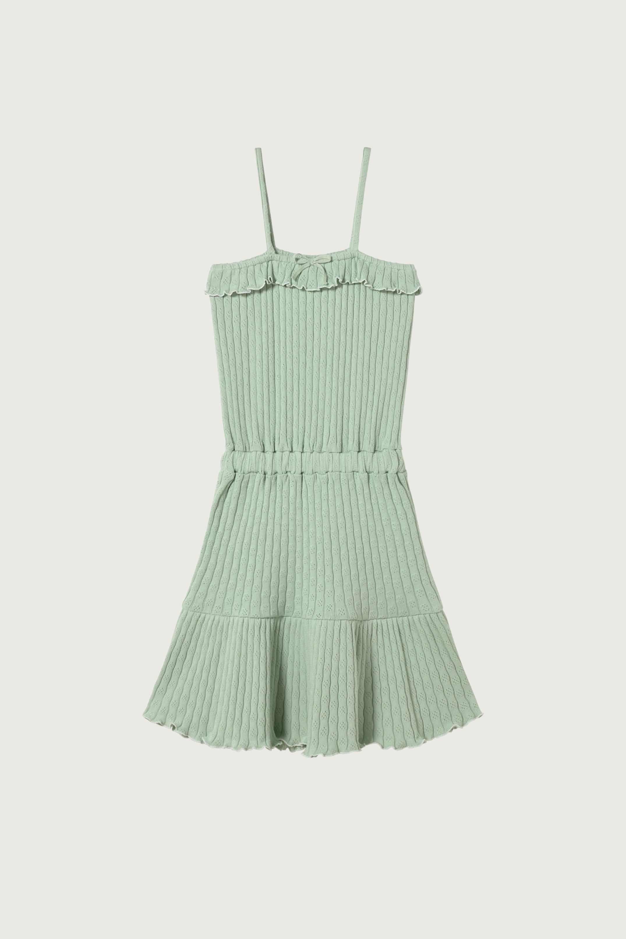 Coco Au Lait SEA FOAM WAVES DRESS  Sea Foam